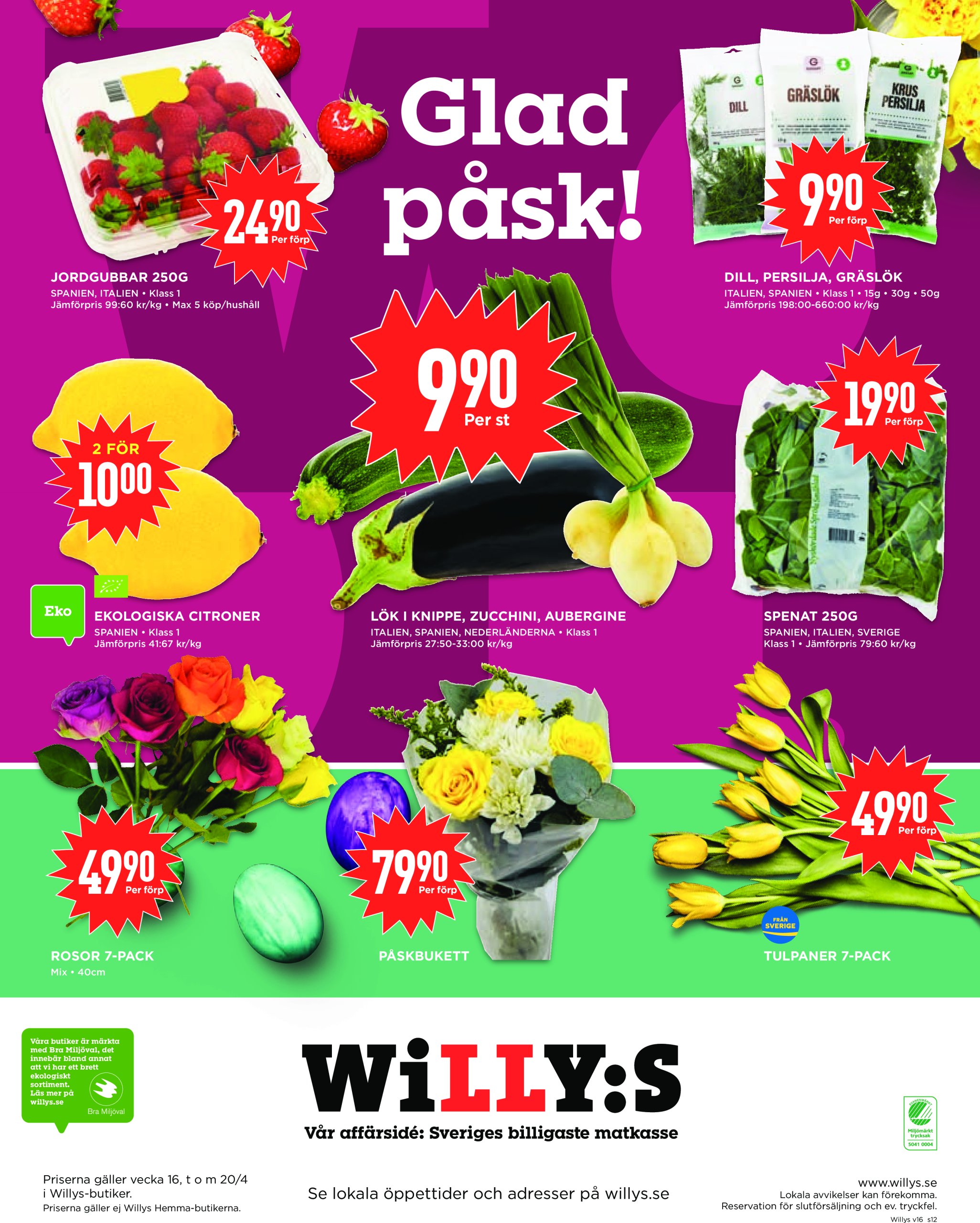 willy-s - Willy's-reklambladet giltigt från 14/04 - 20/04 - page: 12