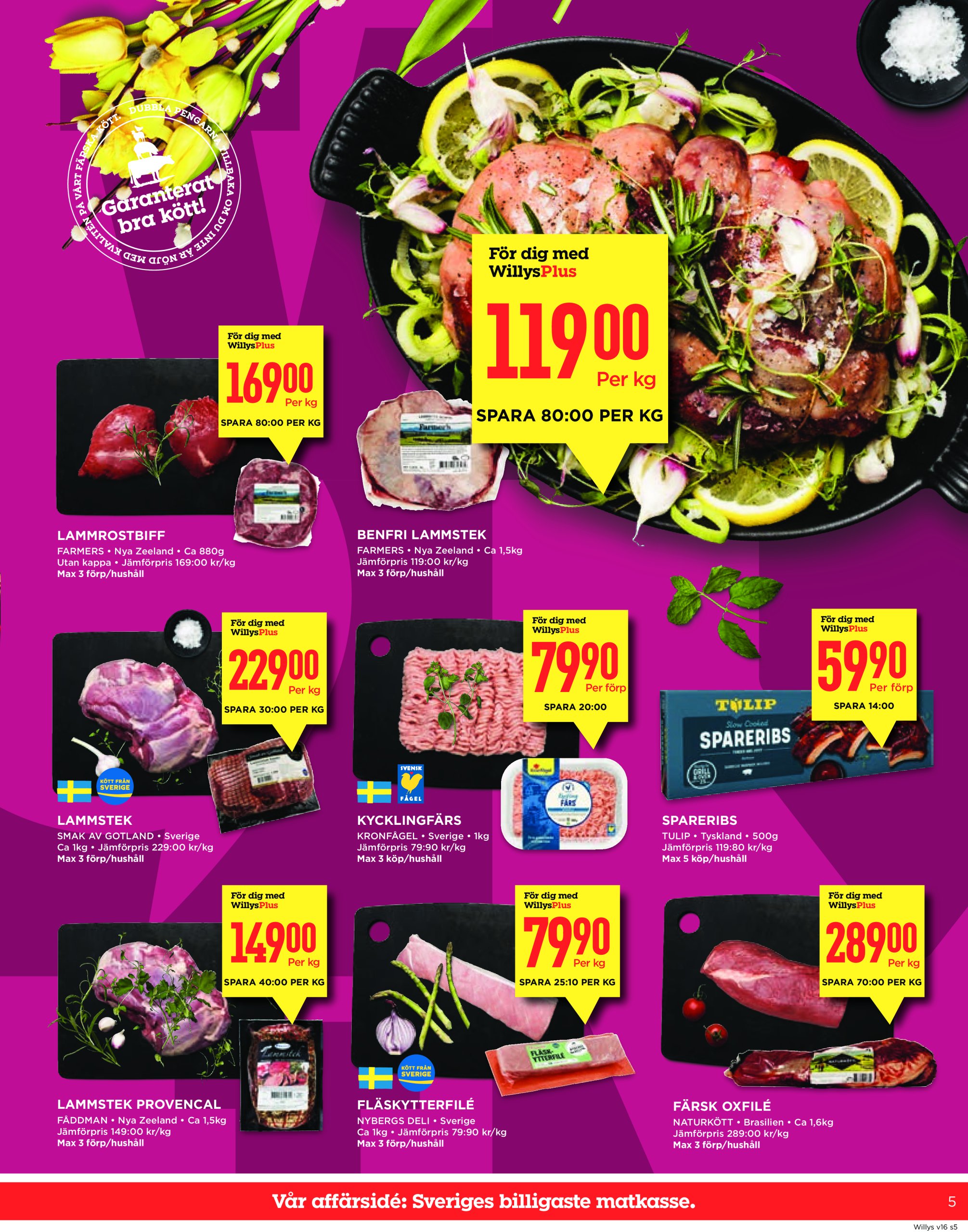 willy-s - Willy's-reklambladet giltigt från 14/04 - 20/04 - page: 5