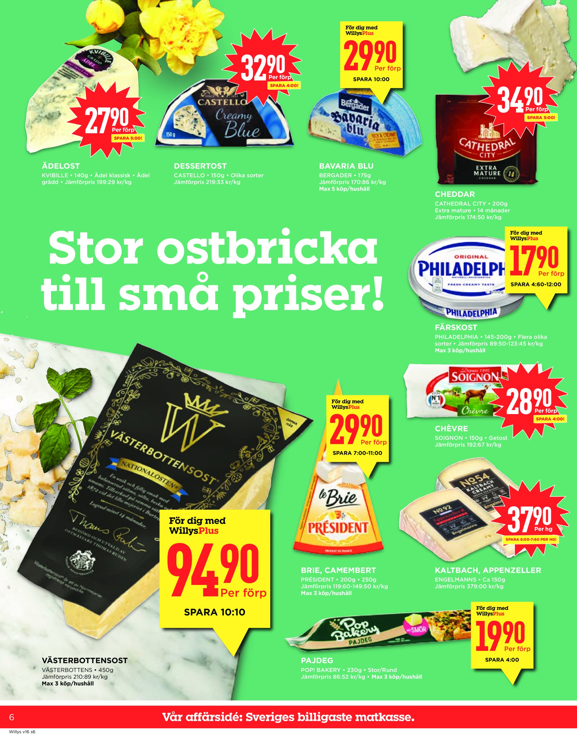 willy-s - Willy's-reklambladet giltigt från 14/04 - 20/04 - page: 6