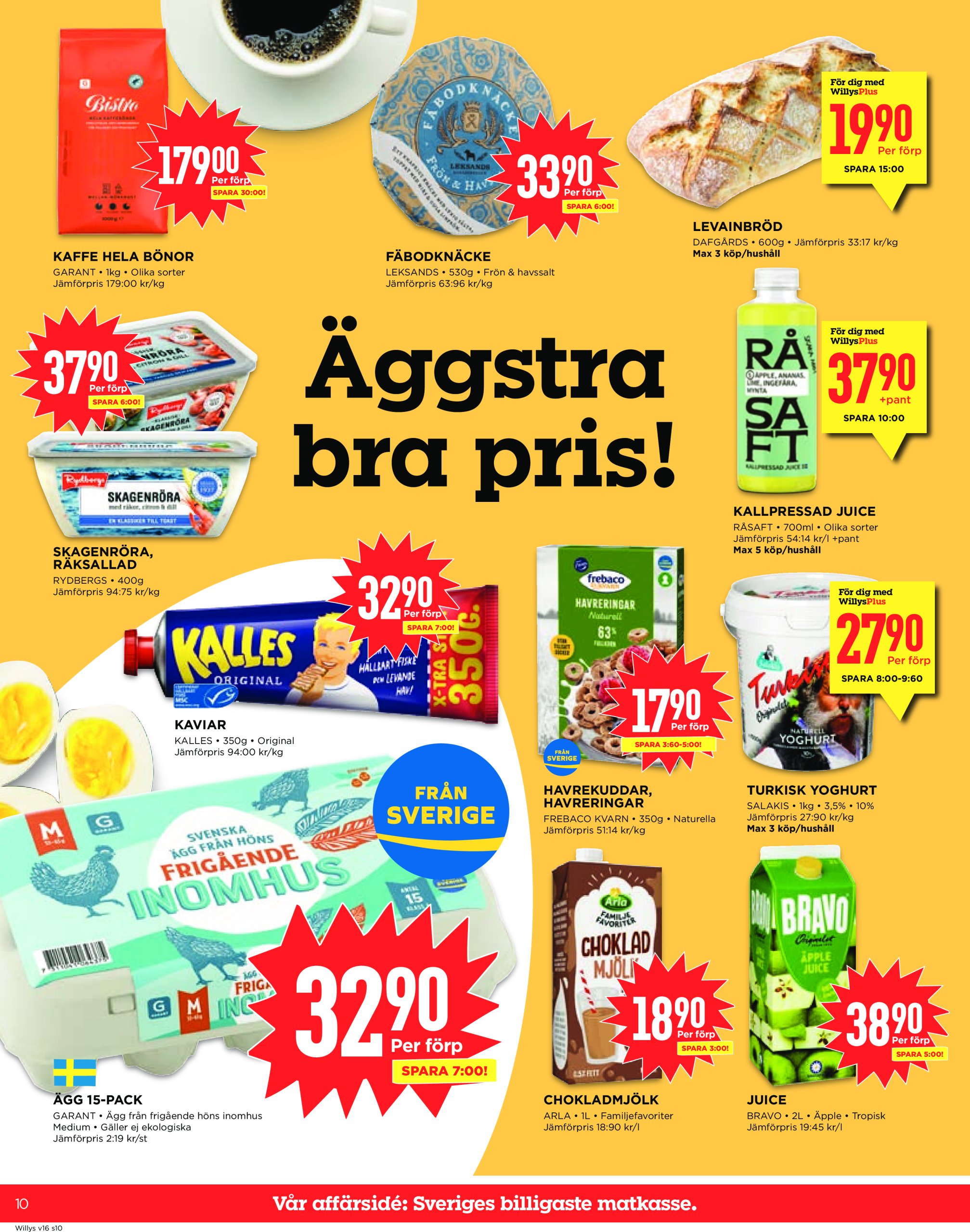 willy-s - Willy's-reklambladet giltigt från 14/04 - 20/04 - page: 10