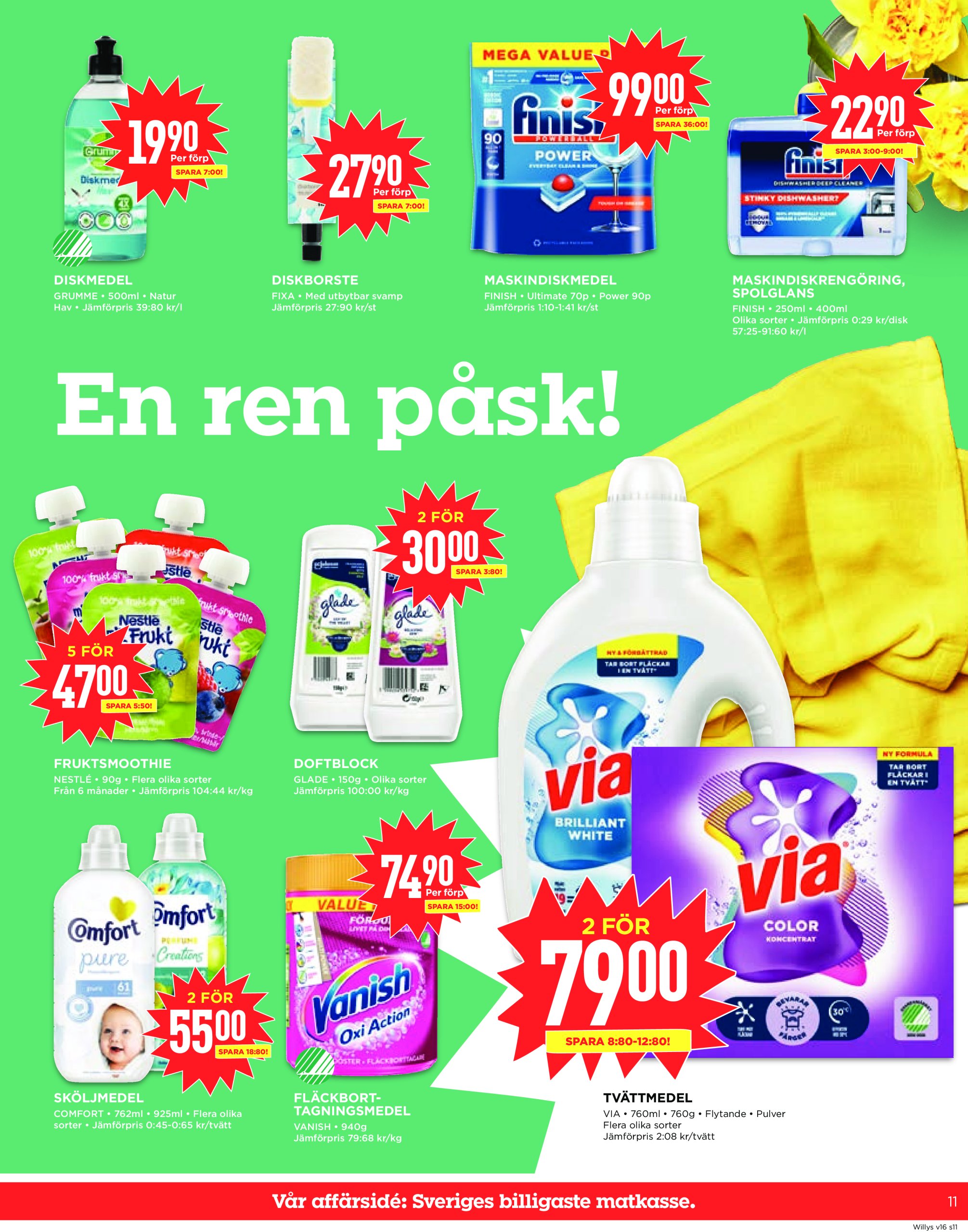 willy-s - Willy's-reklambladet giltigt från 14/04 - 20/04 - page: 11