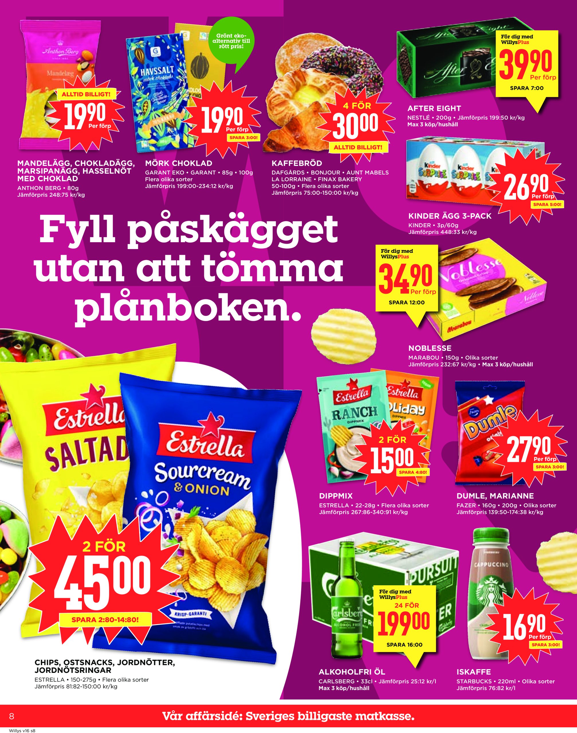 willy-s - Willy's-reklambladet giltigt från 14/04 - 20/04 - page: 8
