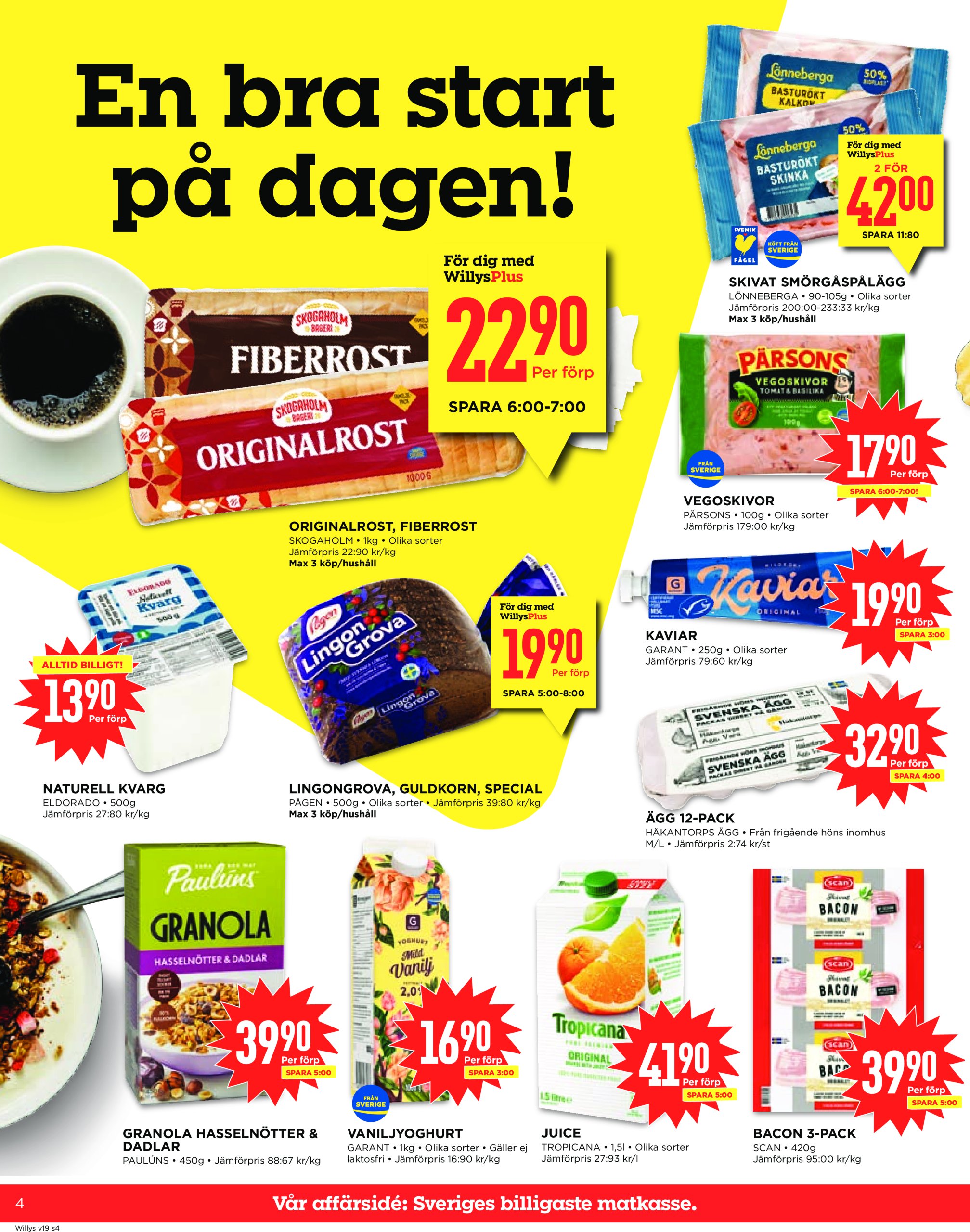 willy-s - Willy's-reklambladet giltigt från 05/05 - 11/05 - page: 4