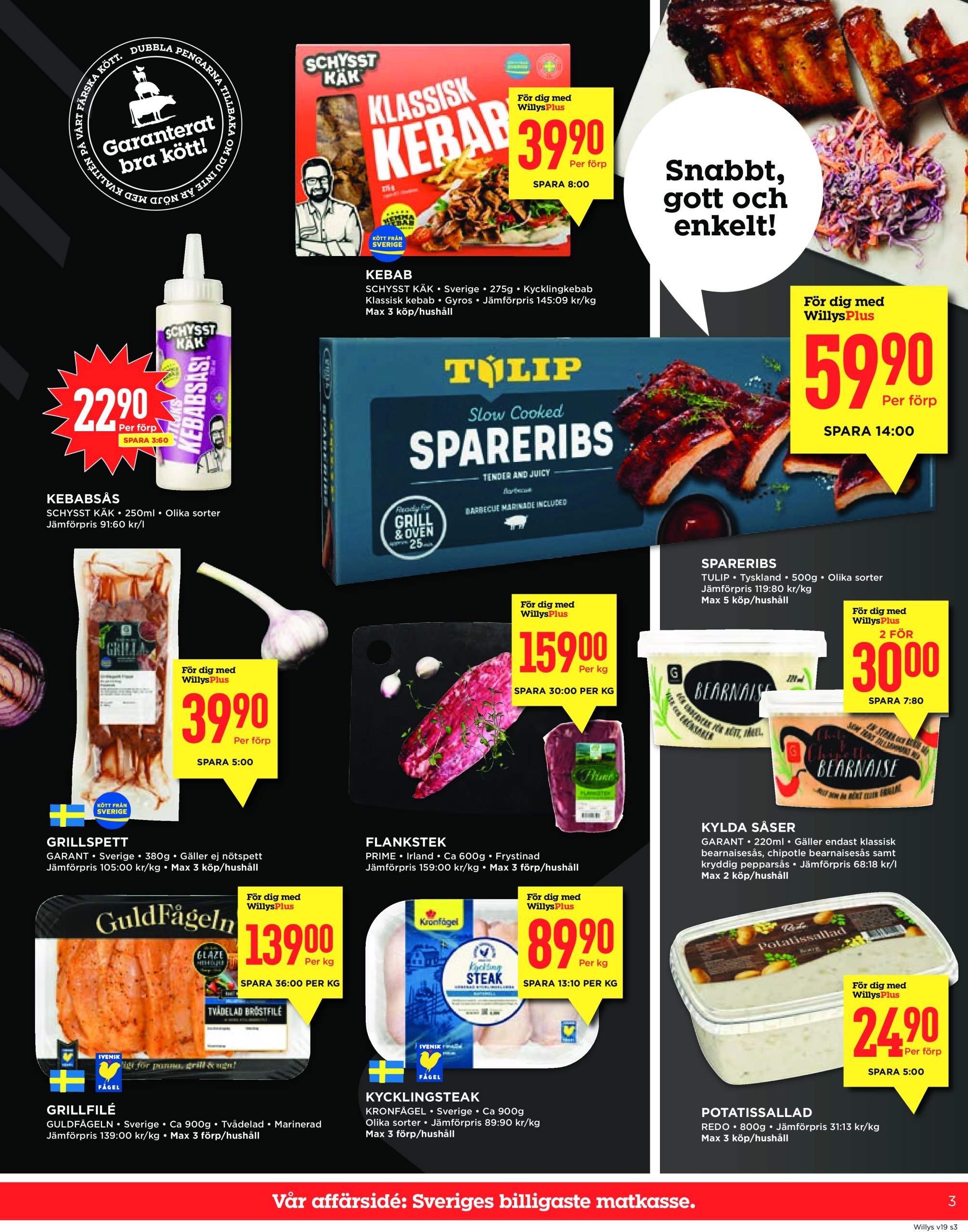 willy-s - Willy's-reklambladet giltigt från 05/05 - 11/05 - page: 3