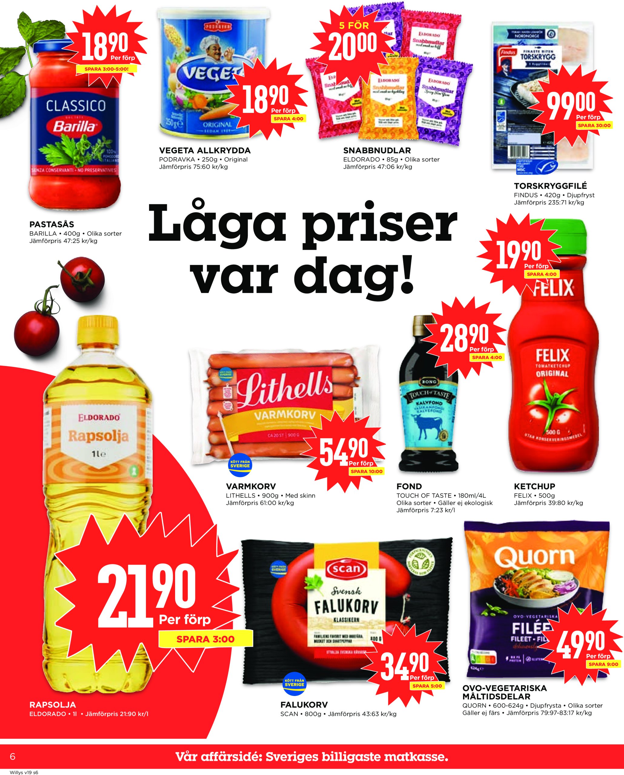 willy-s - Willy's-reklambladet giltigt från 05/05 - 11/05 - page: 6