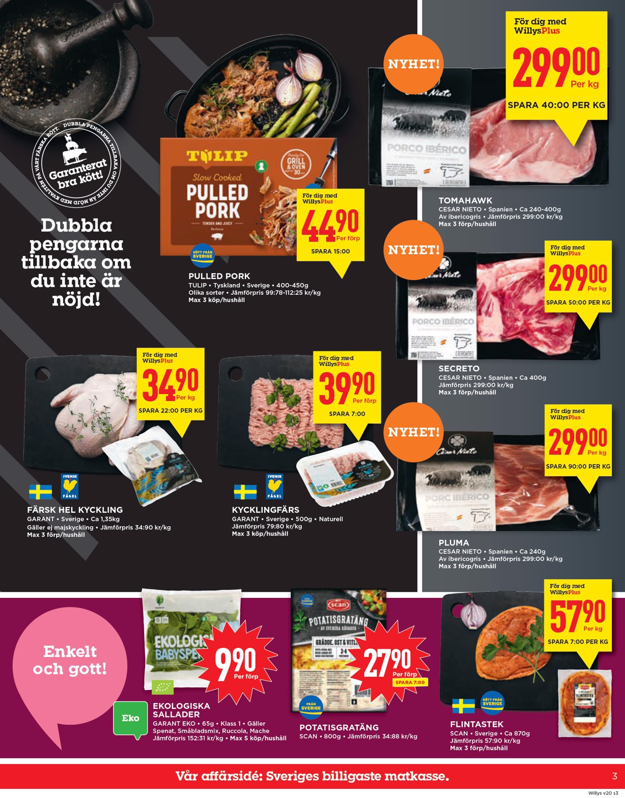 willy-s - Willy's-reklambladet giltigt från 12/05 - 18/05 - page: 3