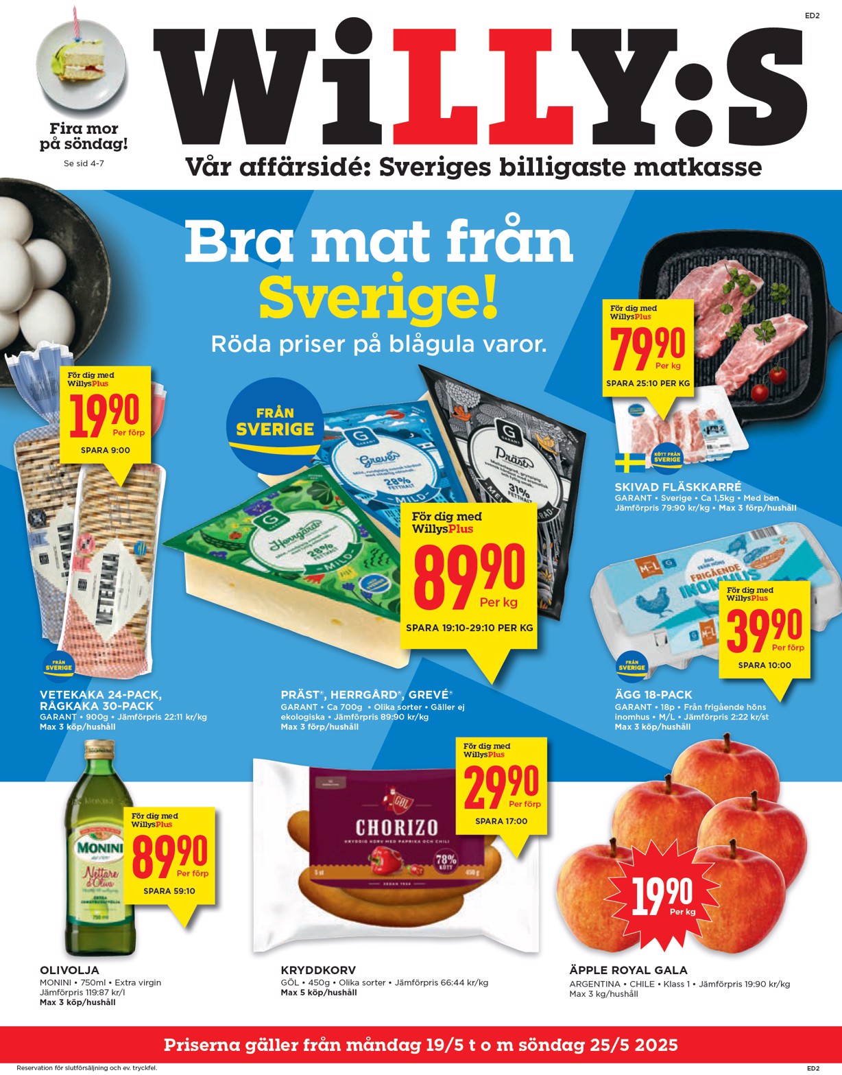 willy-s - Willy's-reklambladet giltigt från 19/05 - 25/05