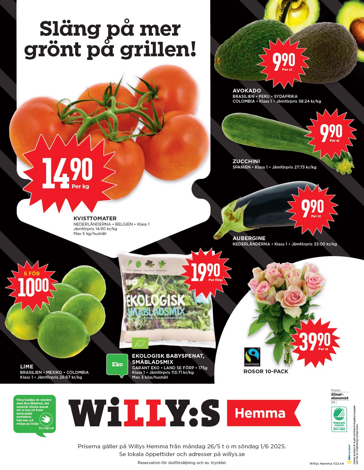 willy-s - Willy's - Hemma-reklambladet giltigt från 26/05 - 01/06 - page: 4