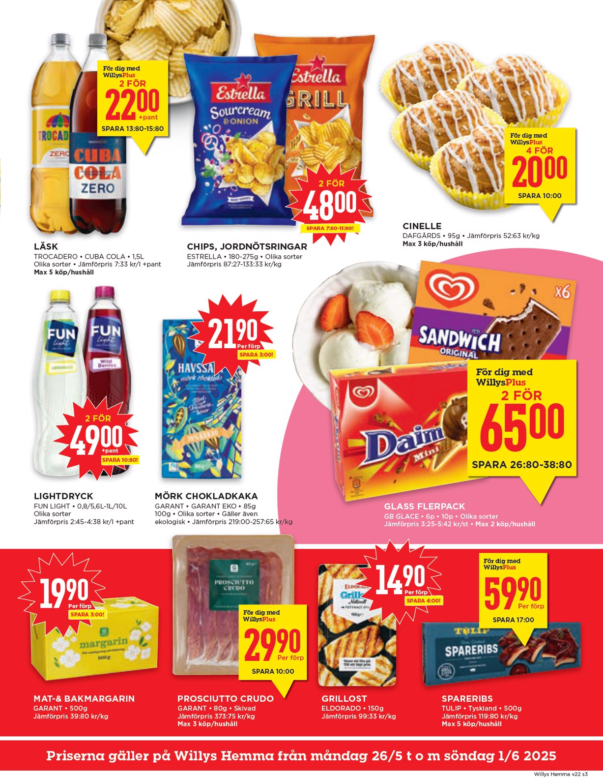 willy-s - Willy's - Hemma-reklambladet giltigt från 26/05 - 01/06 - page: 3