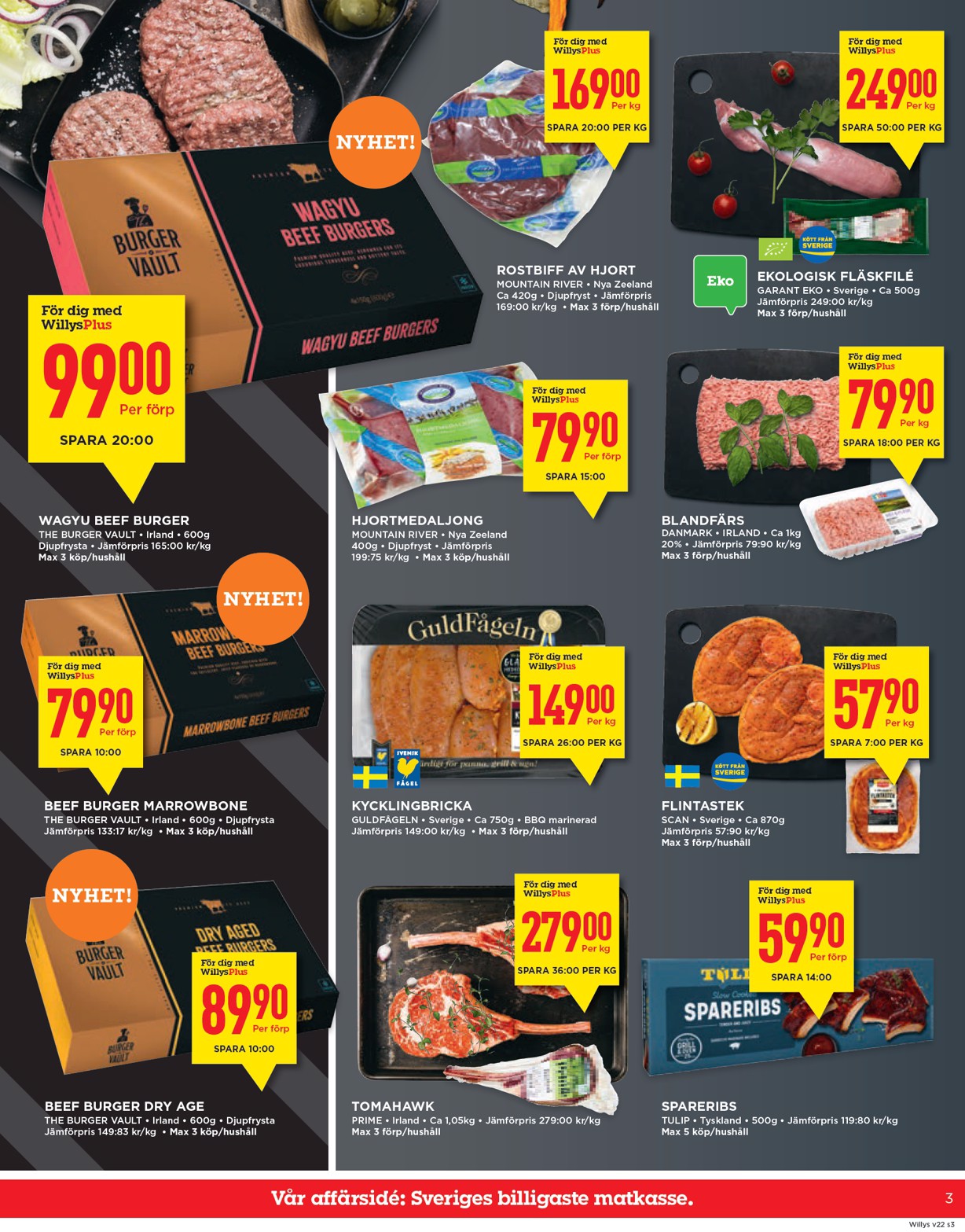 willy-s - Willy's-reklambladet giltigt från 26/05 - 01/06 - page: 3