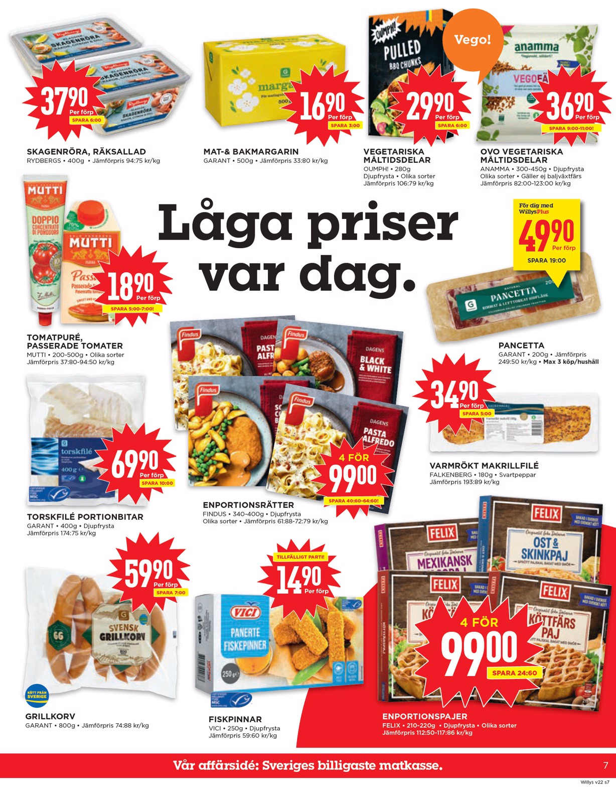 willy-s - Willy's-reklambladet giltigt från 26/05 - 01/06 - page: 7