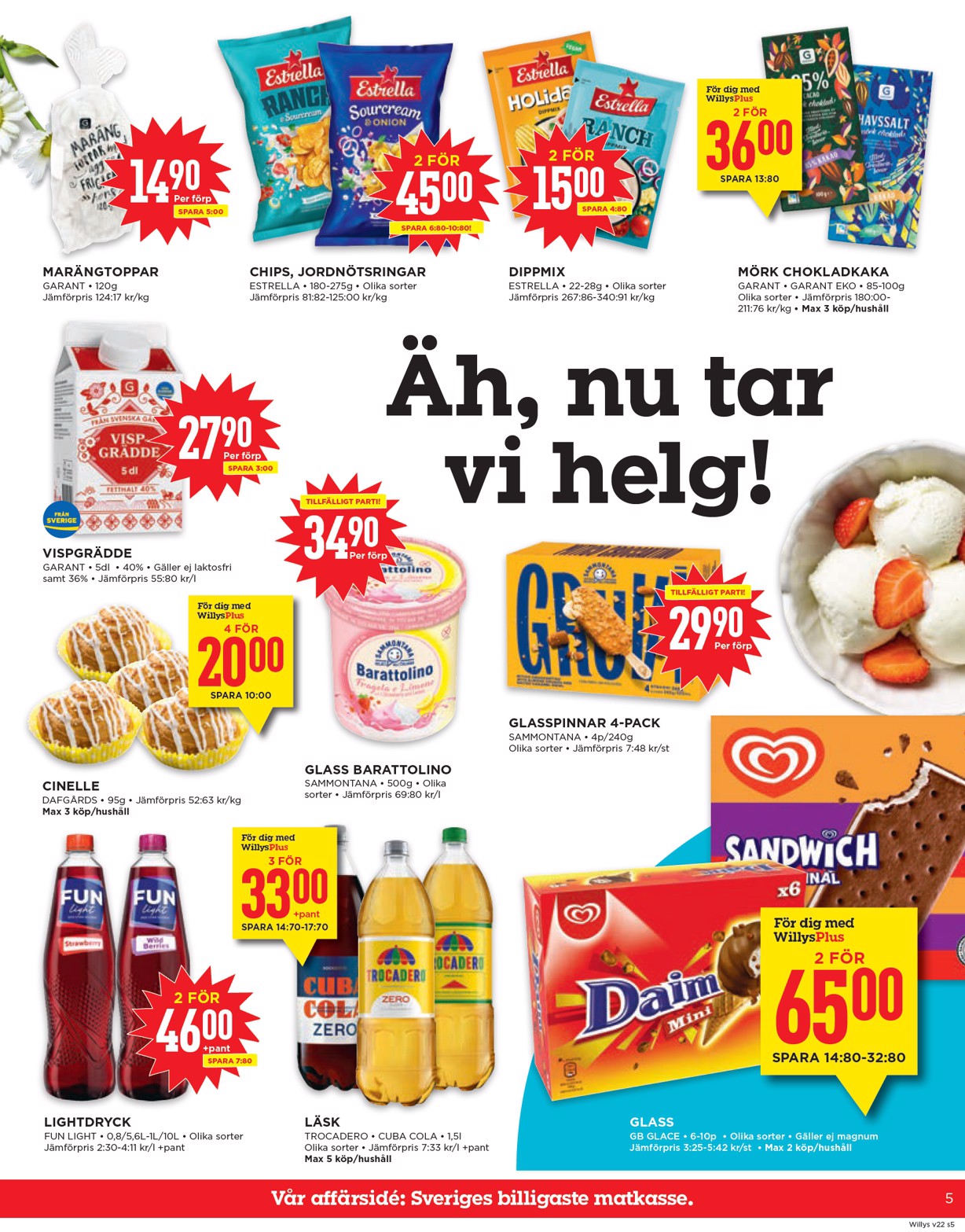 willy-s - Willy's-reklambladet giltigt från 26/05 - 01/06 - page: 5
