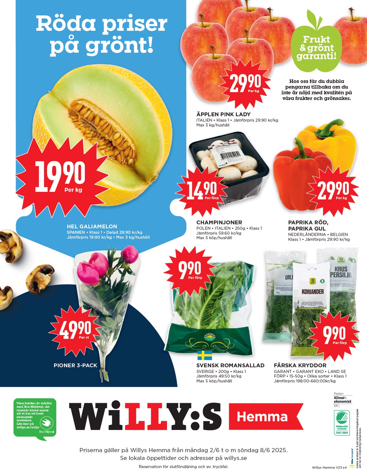 willy-s - Willy's - Hemma-reklambladet giltigt från 02/06 - 08/06 - page: 4