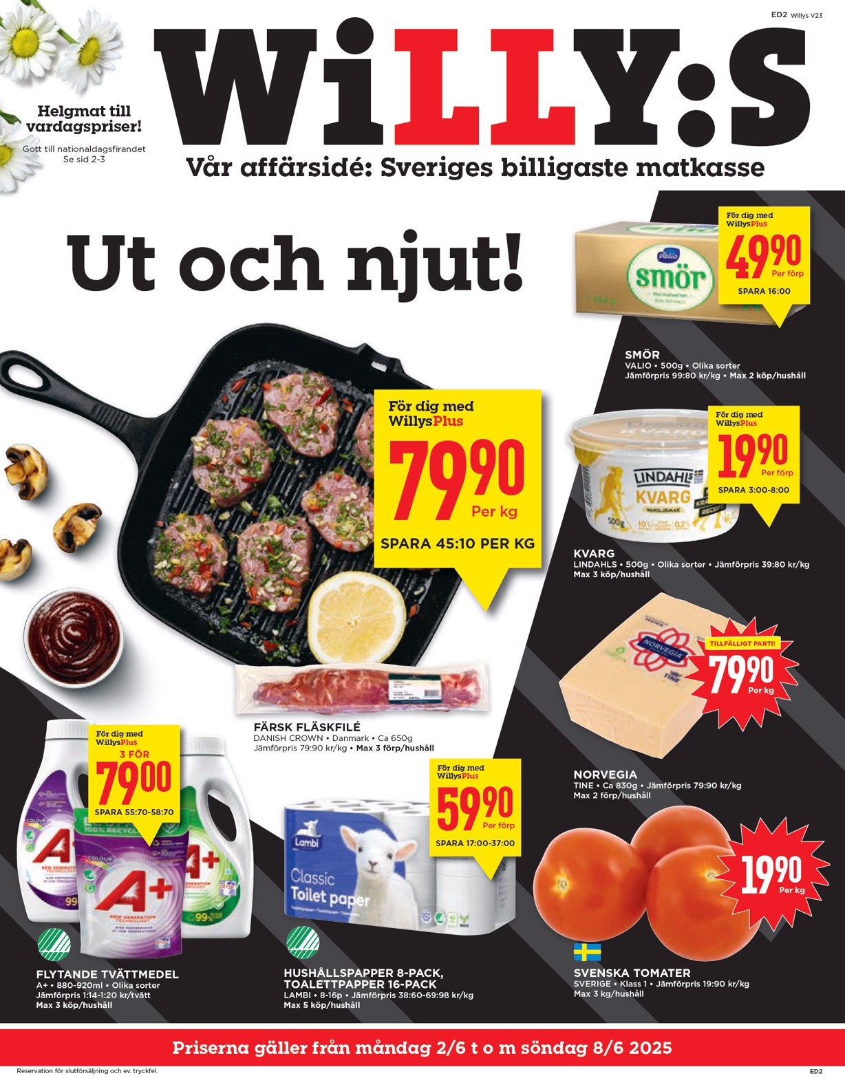 willy-s - Willy's-reklambladet giltigt från 02/06 - 08/06