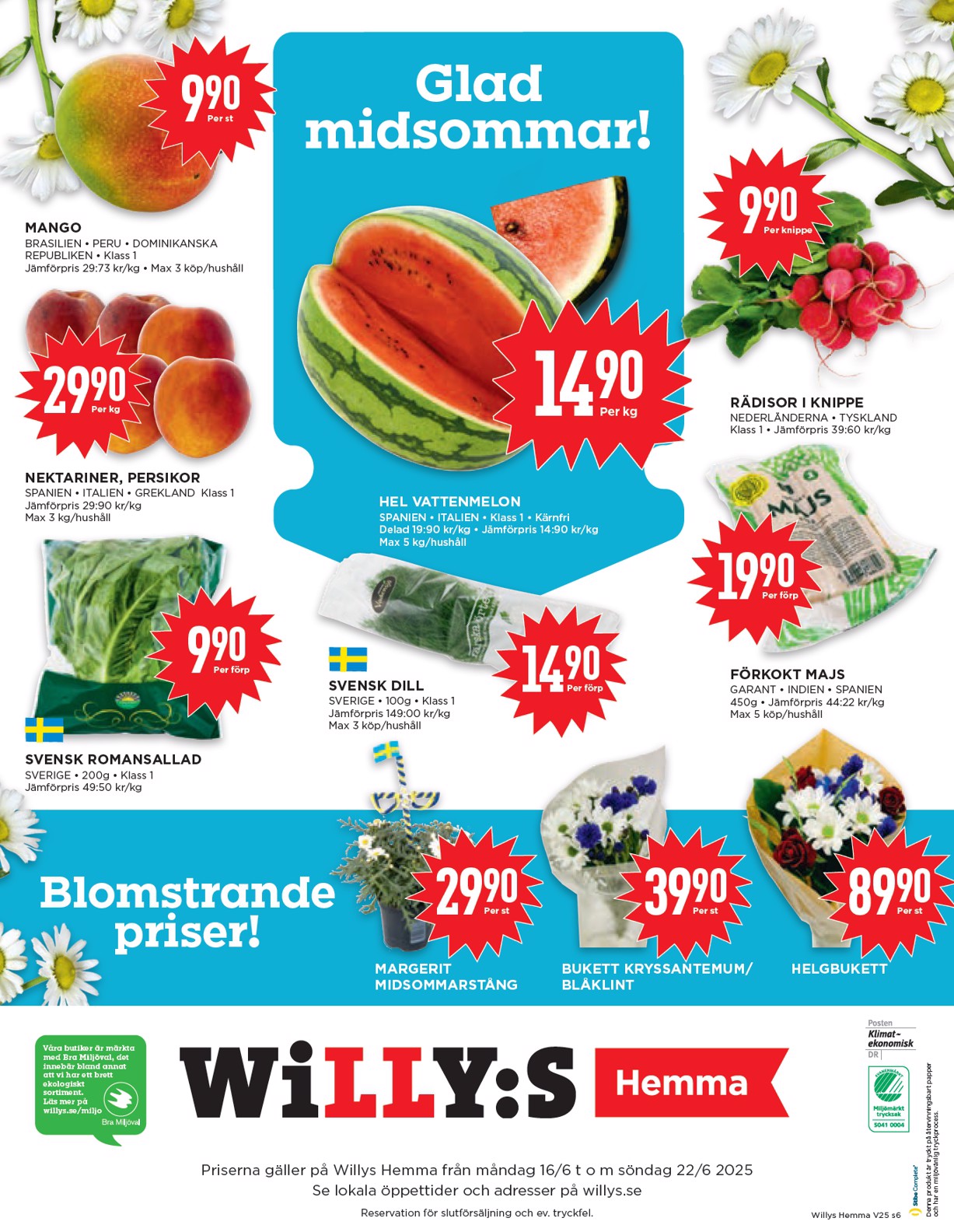 willy-s - Willy's - Hemma-reklambladet giltigt från 16/06 - 22/06 - page: 6