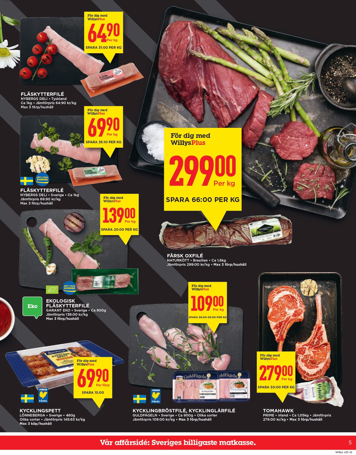 willy-s - Willy's-reklambladet giltigt från 16/06 - 22/06 - page: 5