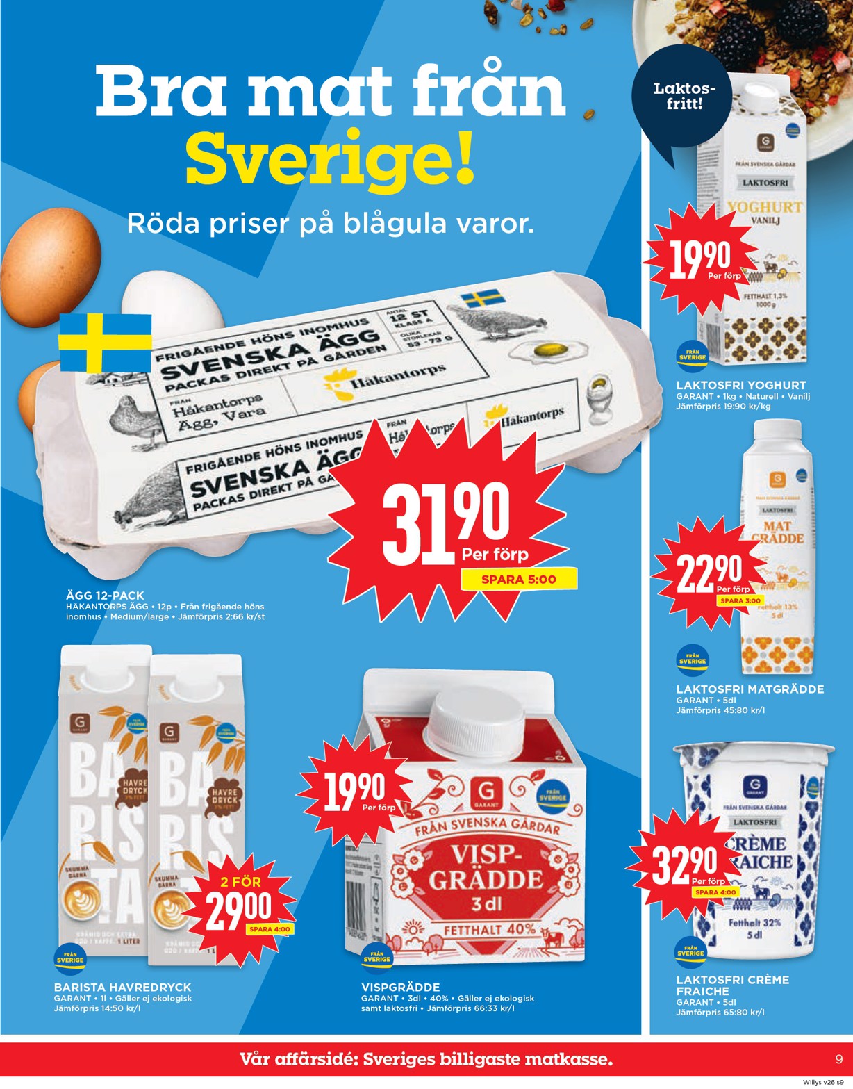 willy-s - Willy's-reklambladet giltigt från 23/06 - 29/06 - page: 9
