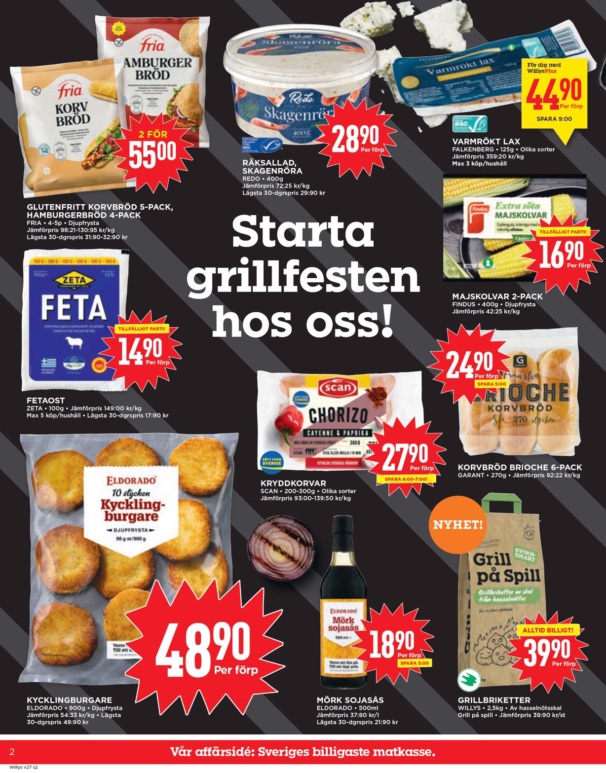 willy-s - Willy's-reklambladet giltigt från 30/06 - 06/07 - page: 2