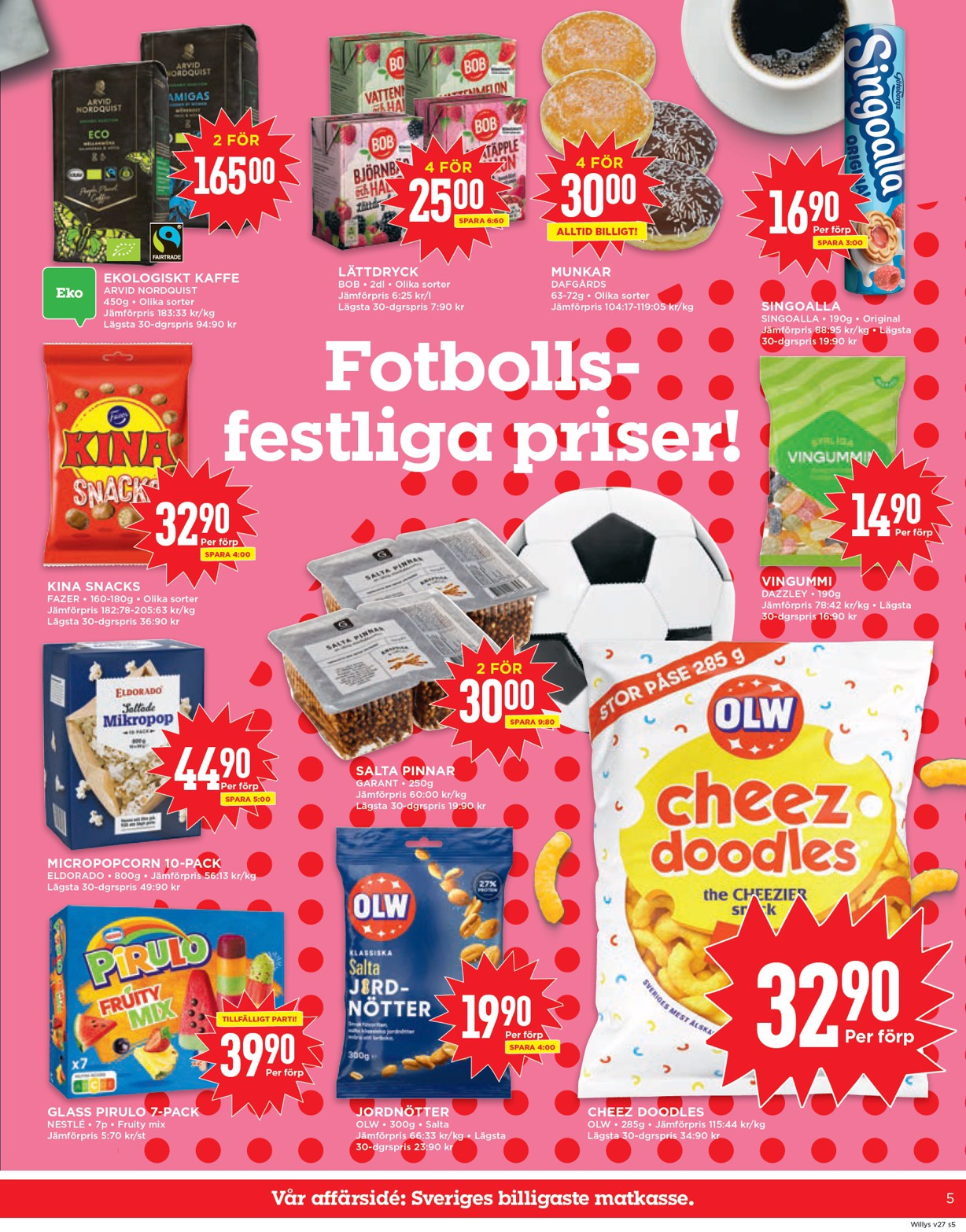 willy-s - Willy's-reklambladet giltigt från 30/06 - 06/07 - page: 5