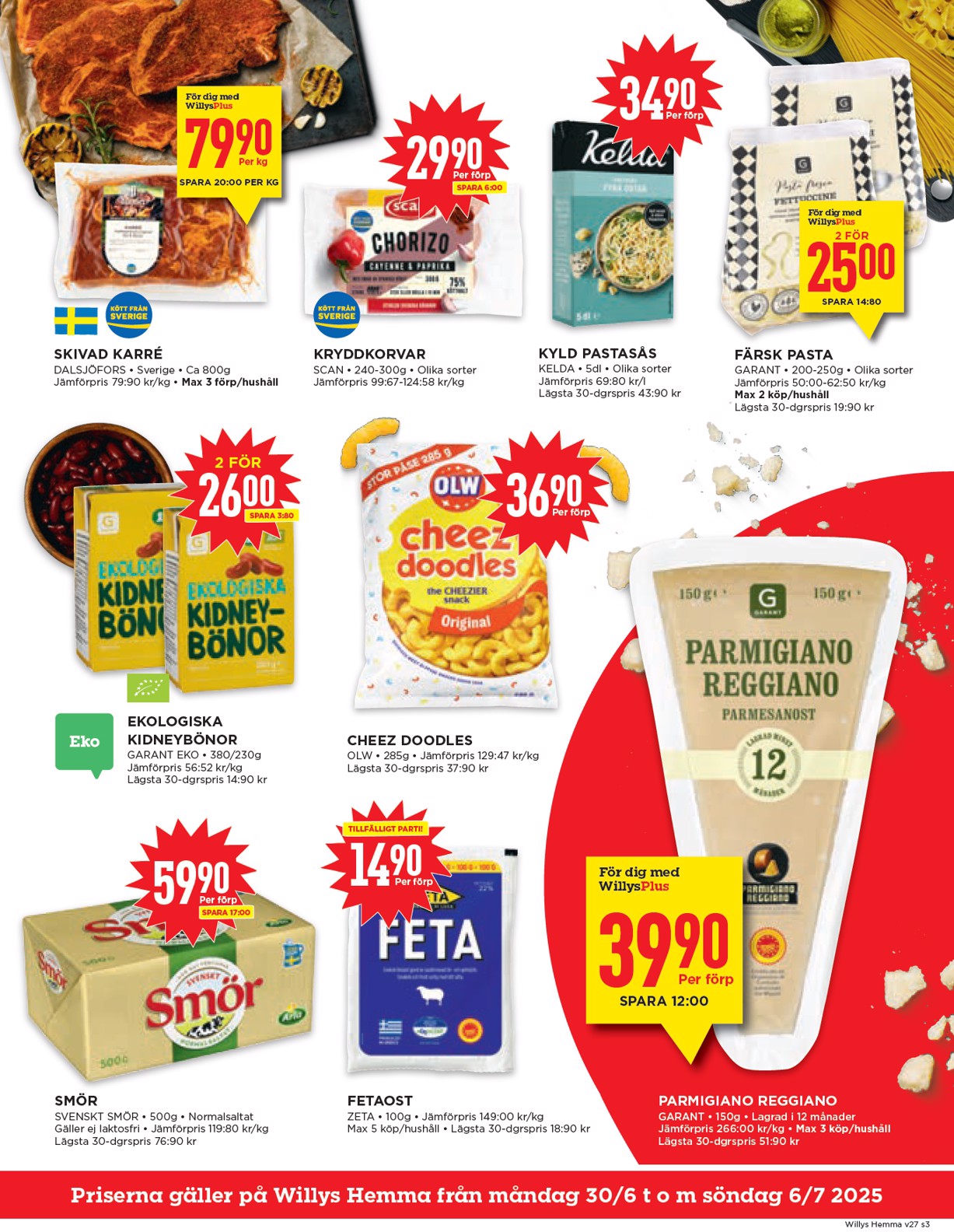 willy-s - Willy's - Hemma-reklambladet giltigt från 30/06 - 06/07 - page: 3