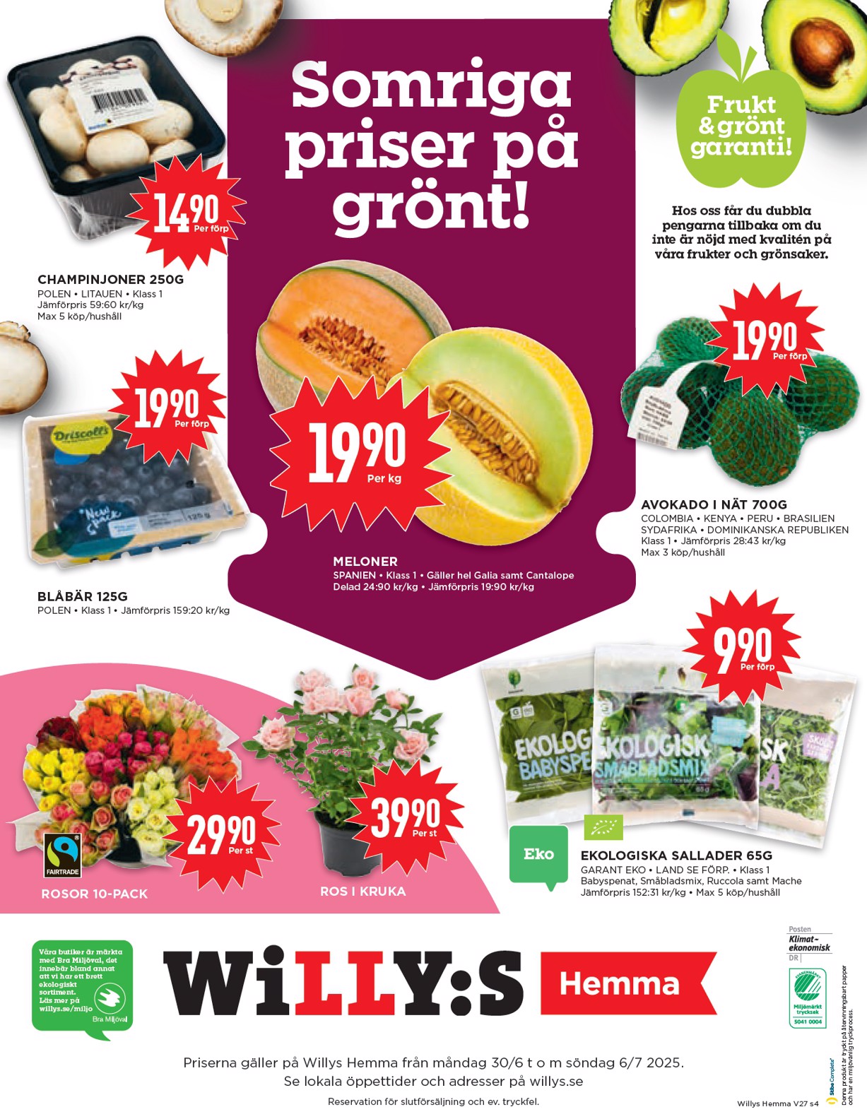 willy-s - Willy's - Hemma-reklambladet giltigt från 30/06 - 06/07 - page: 4
