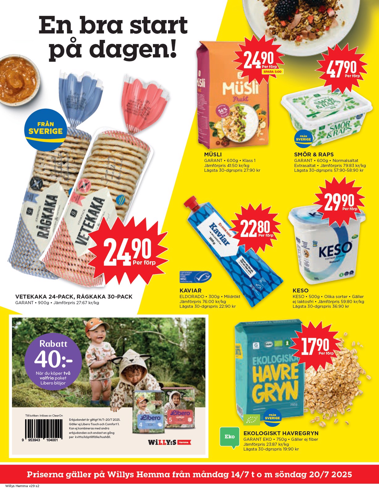 willy-s - Willy's - Hemma-reklambladet giltigt från 14/07 - 20/07 - page: 2