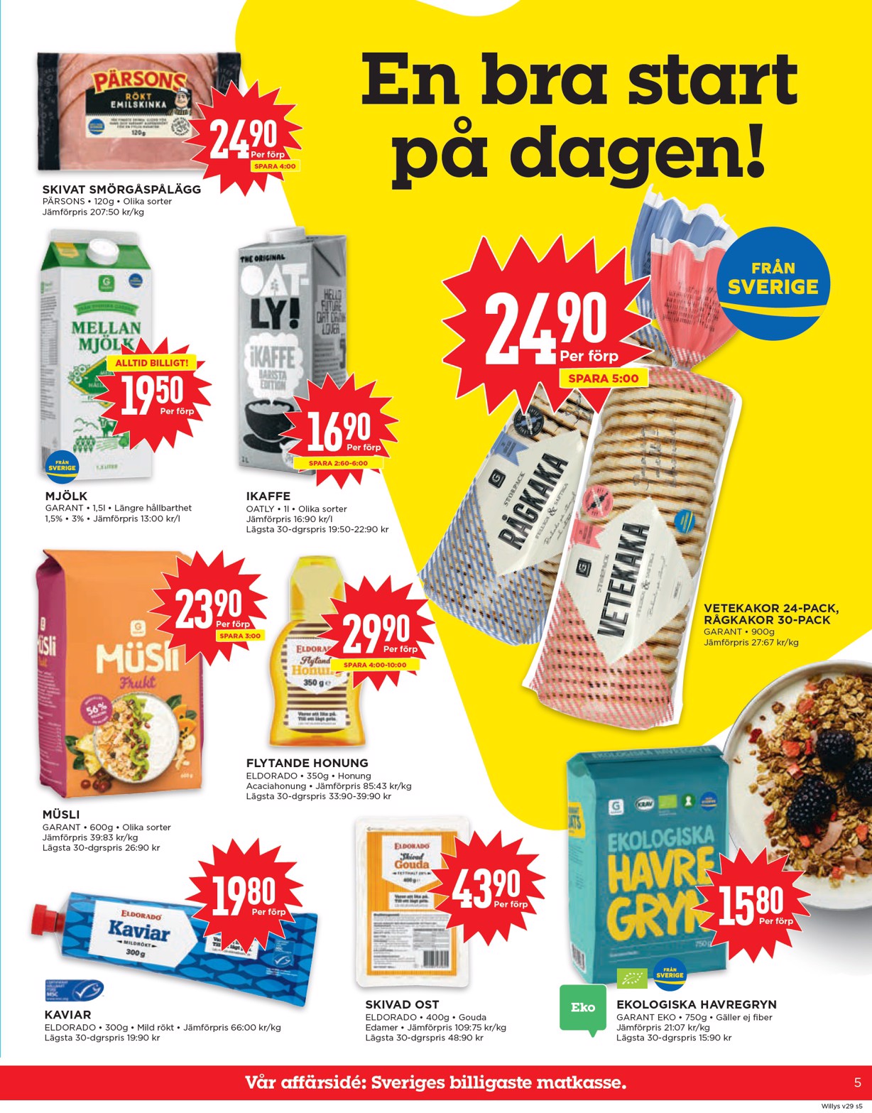 willy-s - Willy's-reklambladet giltigt från 14/07 - 20/07 - page: 5