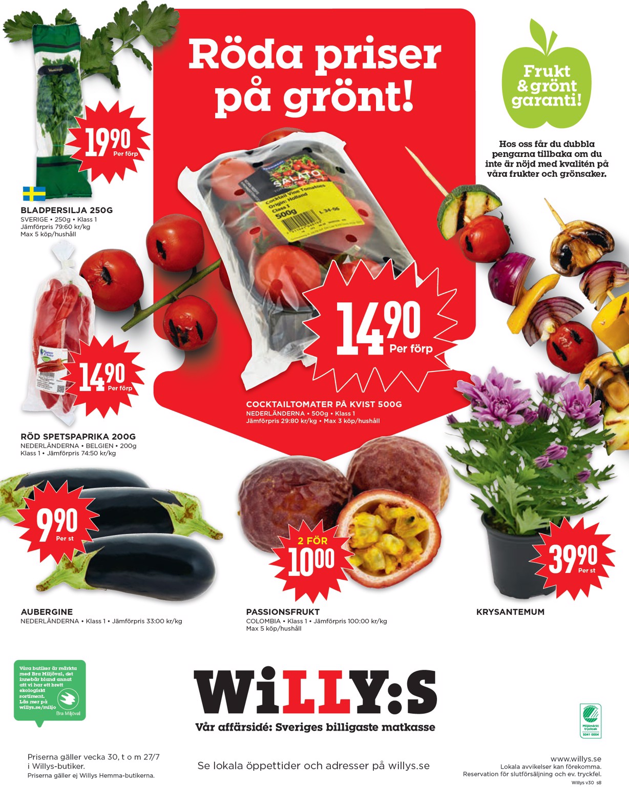 willy-s - Willy's-reklambladet giltigt från 21/07 - 27/07 - page: 8
