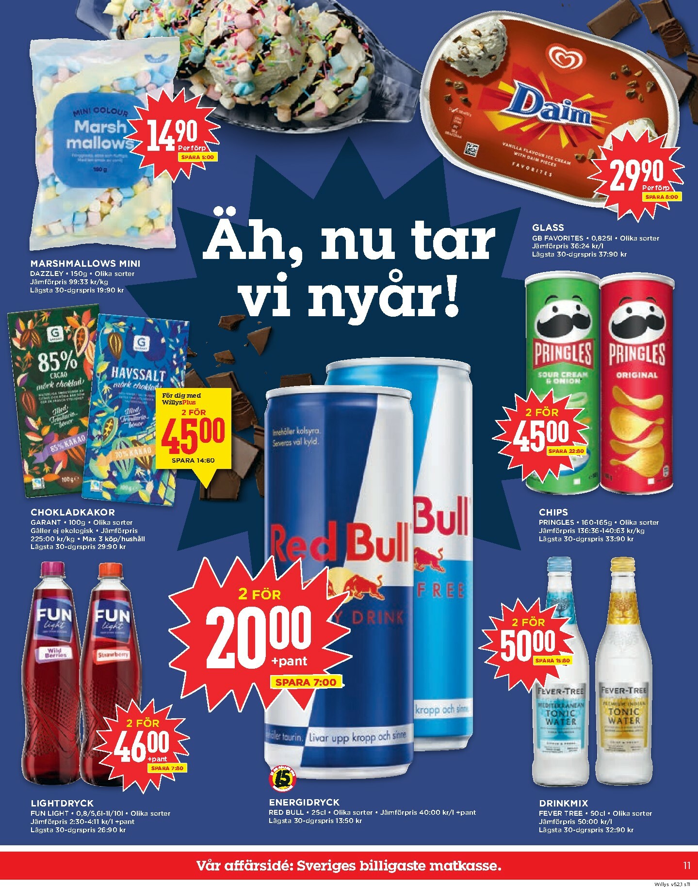 willy-s - Willy's-reklambladet giltigt från 26/12 - 04/01 - page: 11