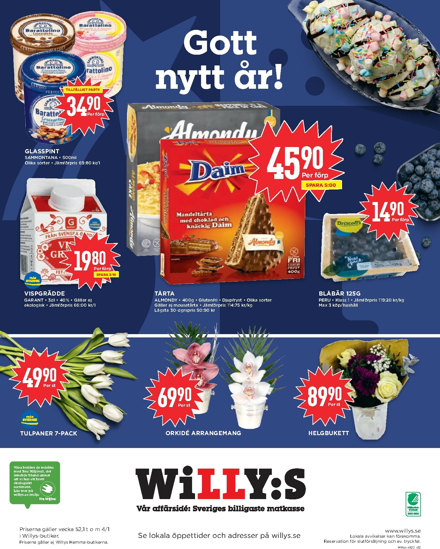 willy-s - Willy's-reklambladet giltigt från 26/12 - 04/01 - page: 12