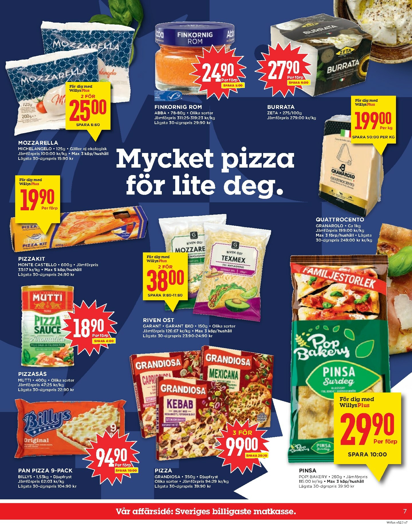 willy-s - Willy's-reklambladet giltigt från 26/12 - 04/01 - page: 7