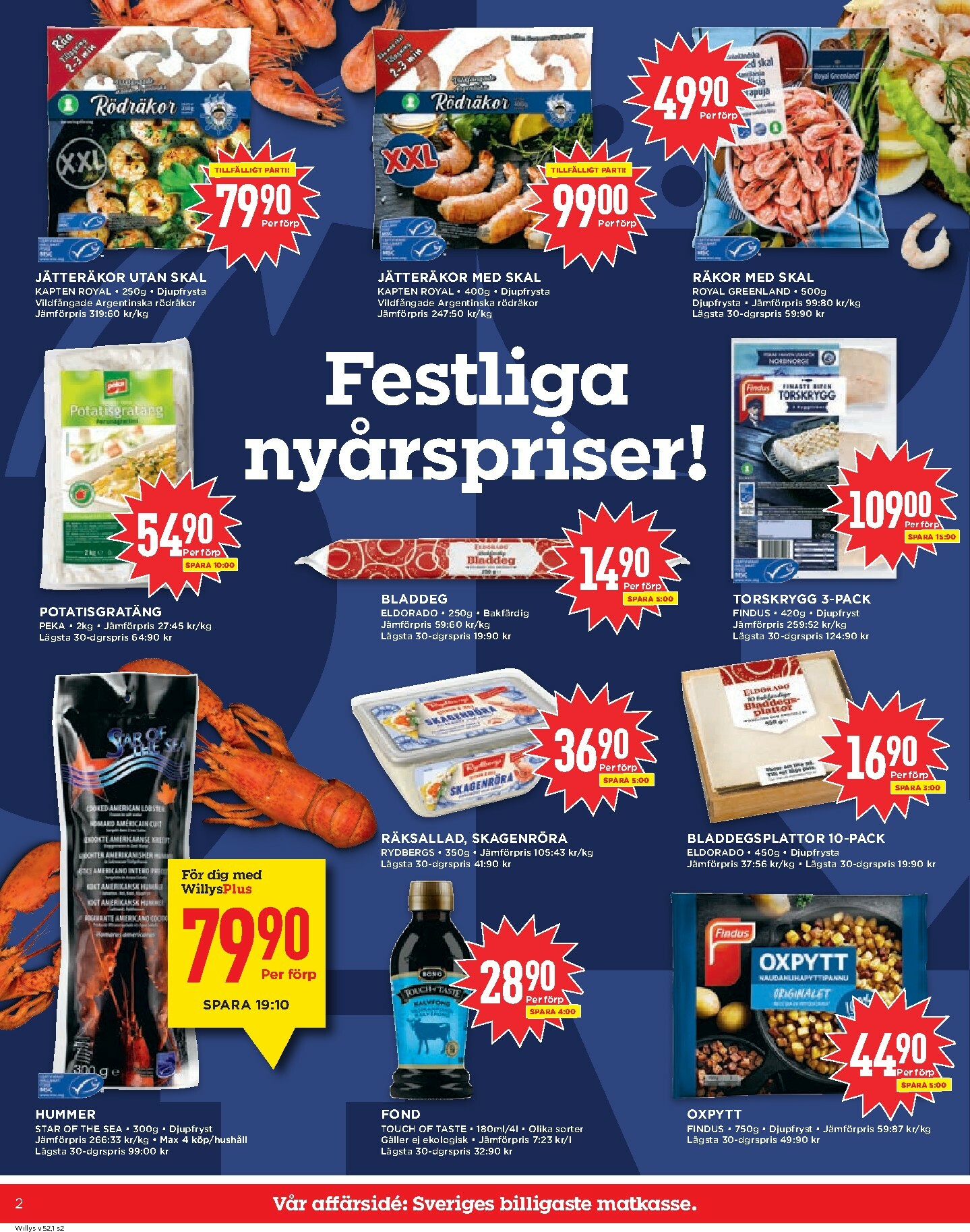 willy-s - Willy's-reklambladet giltigt från 26/12 - 04/01 - page: 2