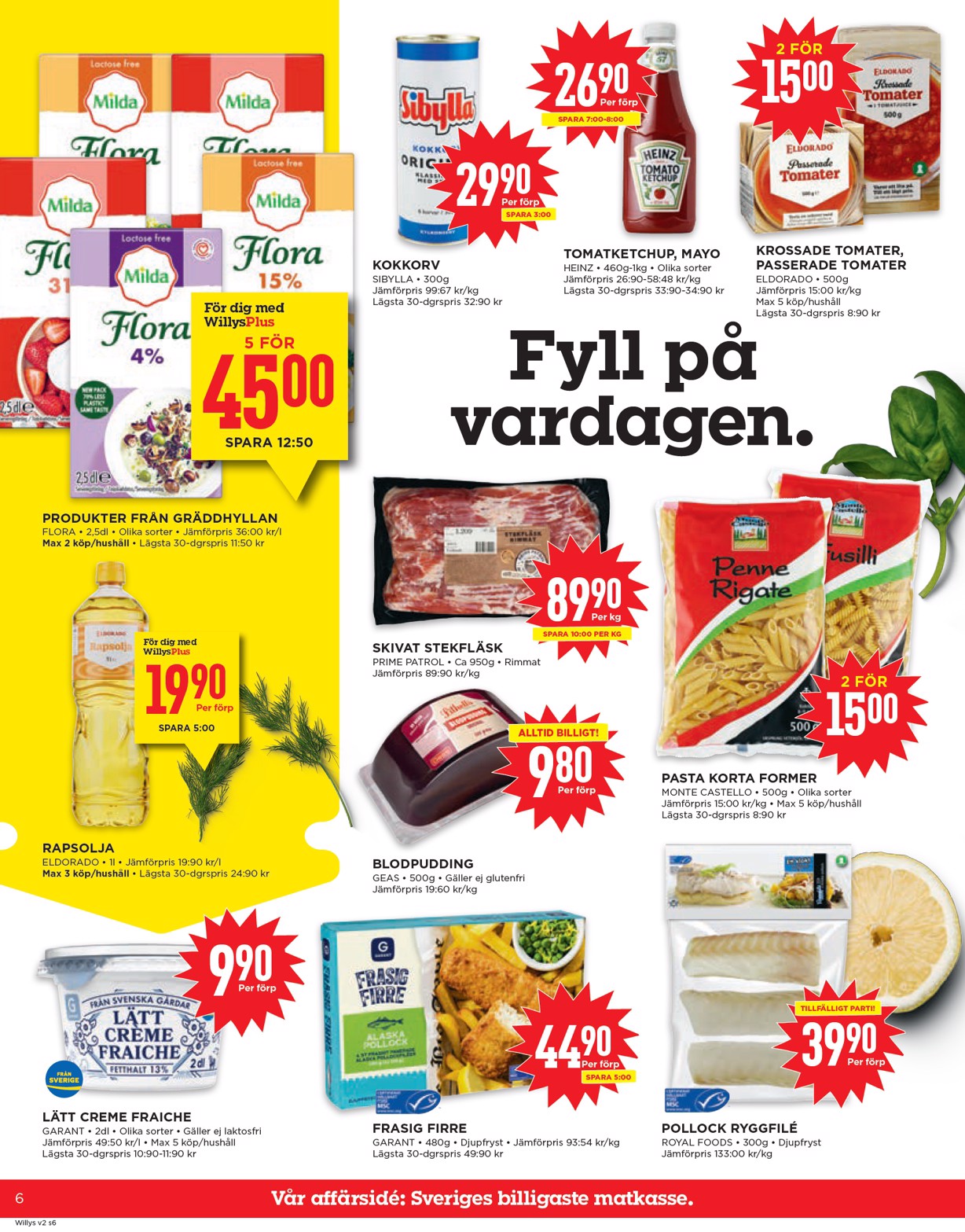 willy-s - Willy's-reklambladet giltigt från 05/01 - 11/01 - page: 6