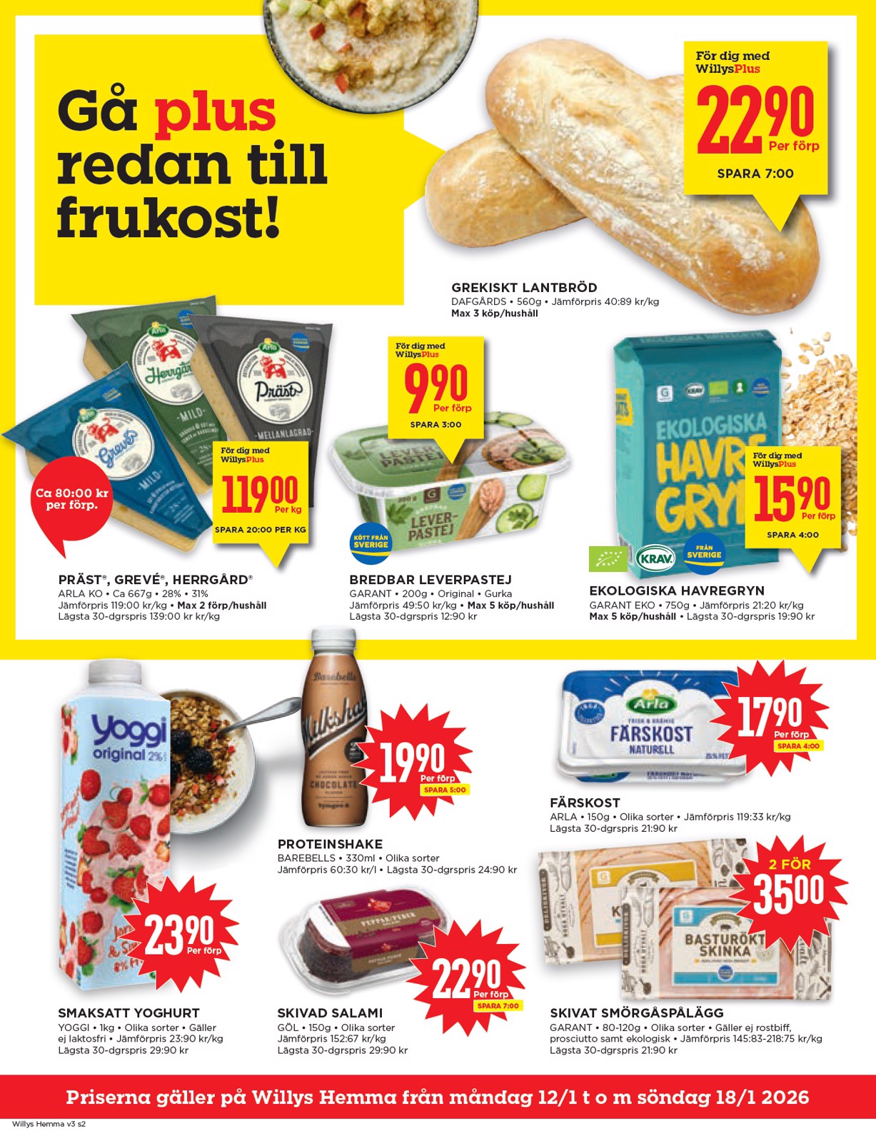 willy-s - Willy's - Hemma-reklambladet giltigt från 12/01 - 18/01 - page: 2
