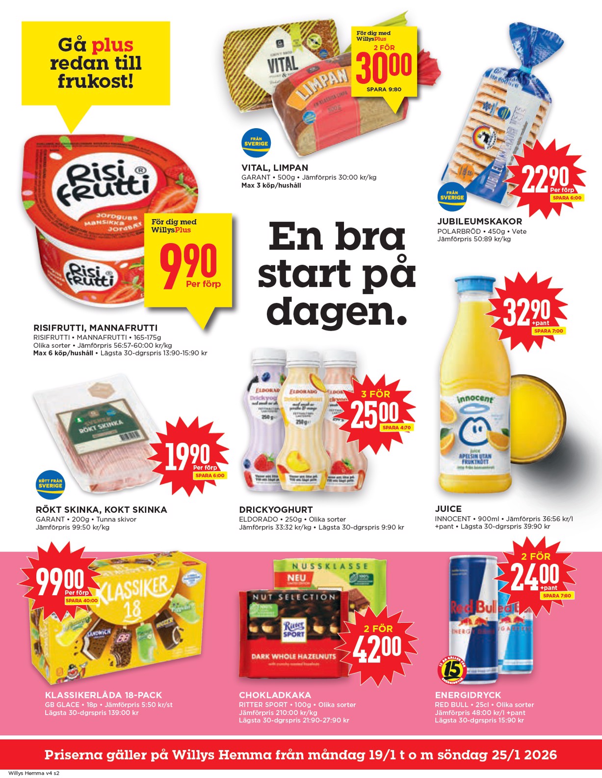 willy-s - Willy's - Hemma-reklambladet giltigt från 19/01 - 25/01 - page: 2