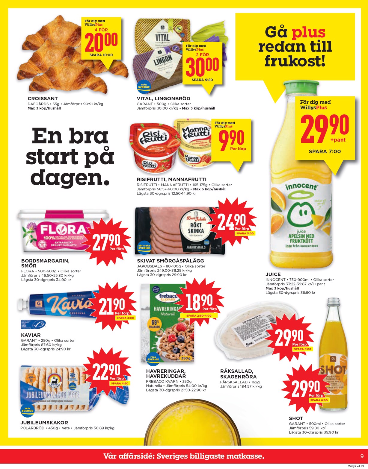 willy-s - Willy's-reklambladet giltigt från 19/01 - 25/01 - page: 9