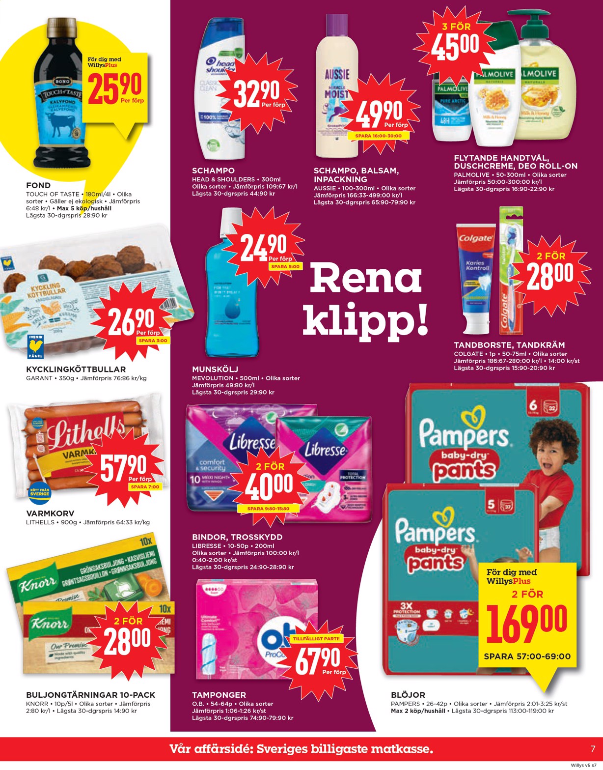 willy-s - Willy's-reklambladet giltigt från 26/01 - 01/02 - page: 7