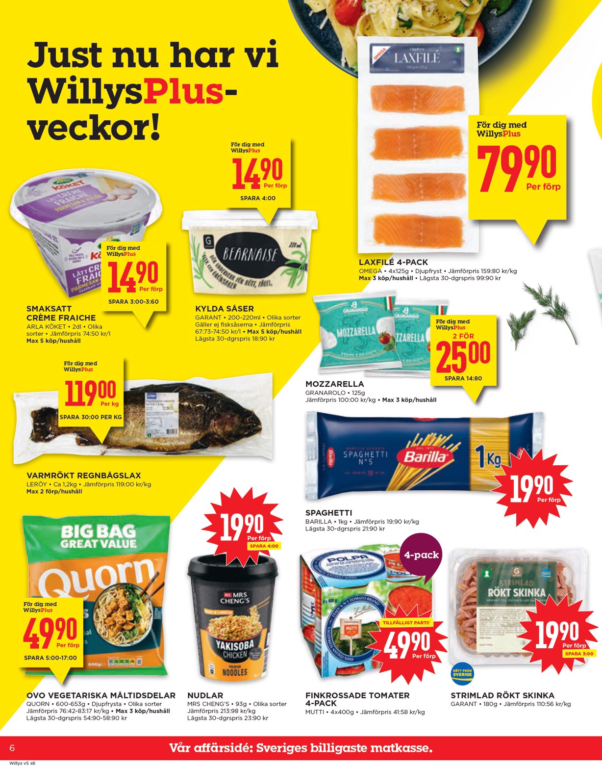 willy-s - Willy's-reklambladet giltigt från 26/01 - 01/02 - page: 6