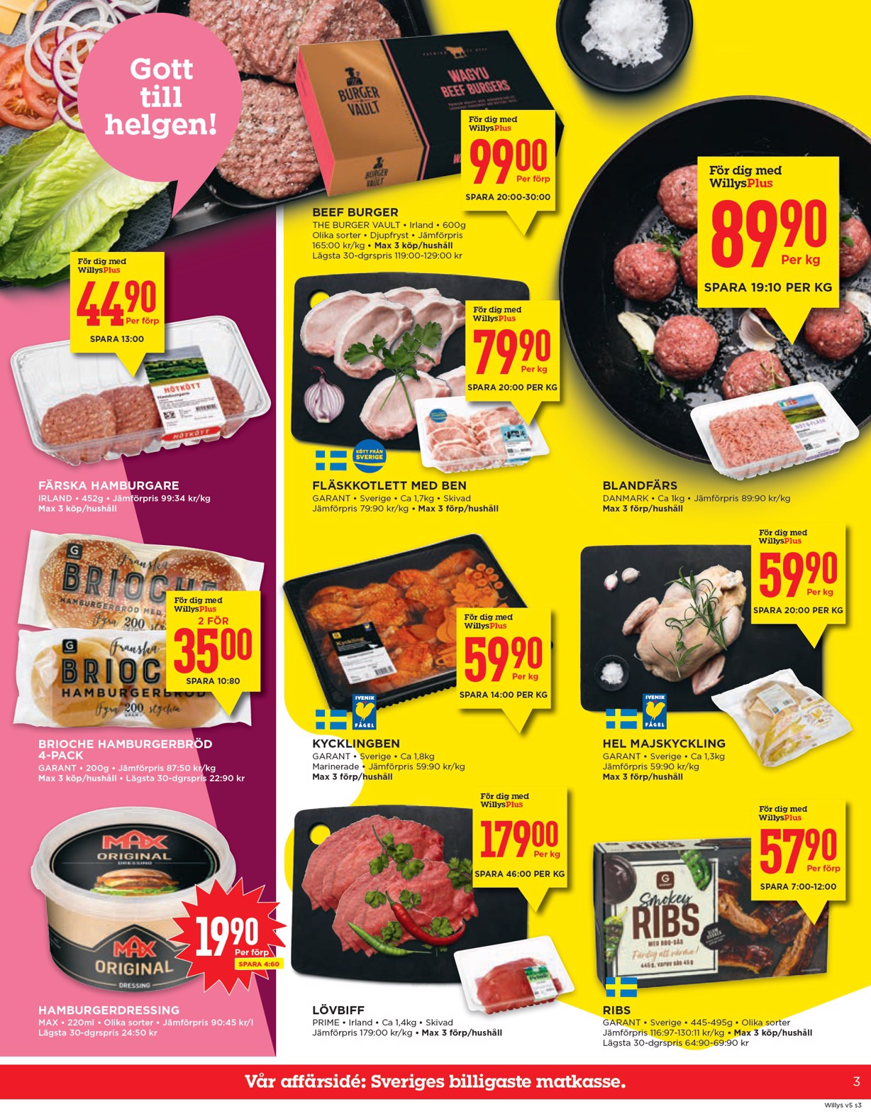 willy-s - Willy's-reklambladet giltigt från 26/01 - 01/02 - page: 3