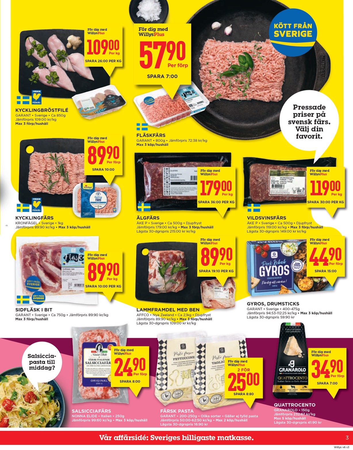 willy-s - Willy's-reklambladet giltigt från 02/02/2026 - 08/02/2026 - page: 3