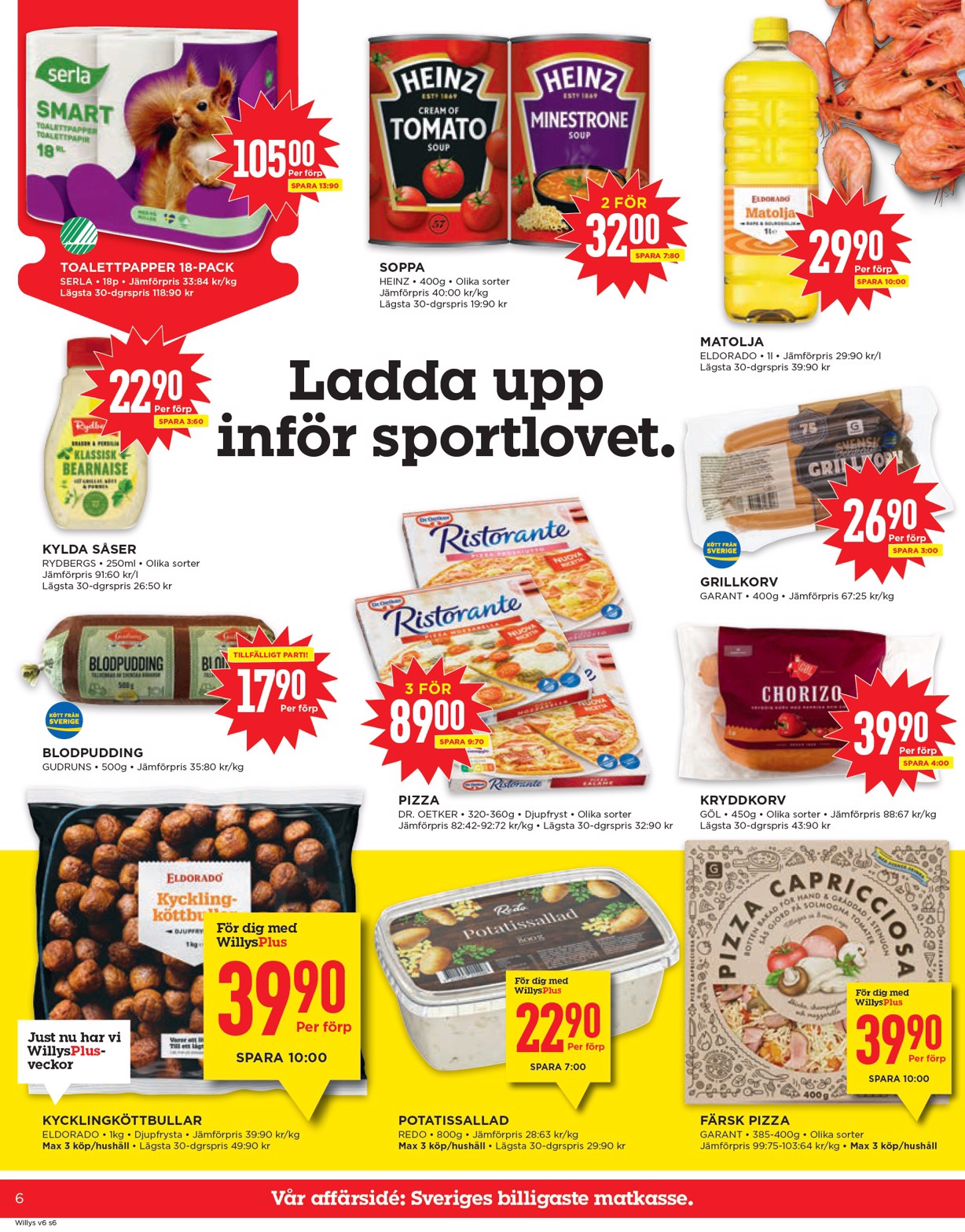 willy-s - Willy's-reklambladet giltigt från 02/02/2026 - 08/02/2026 - page: 6
