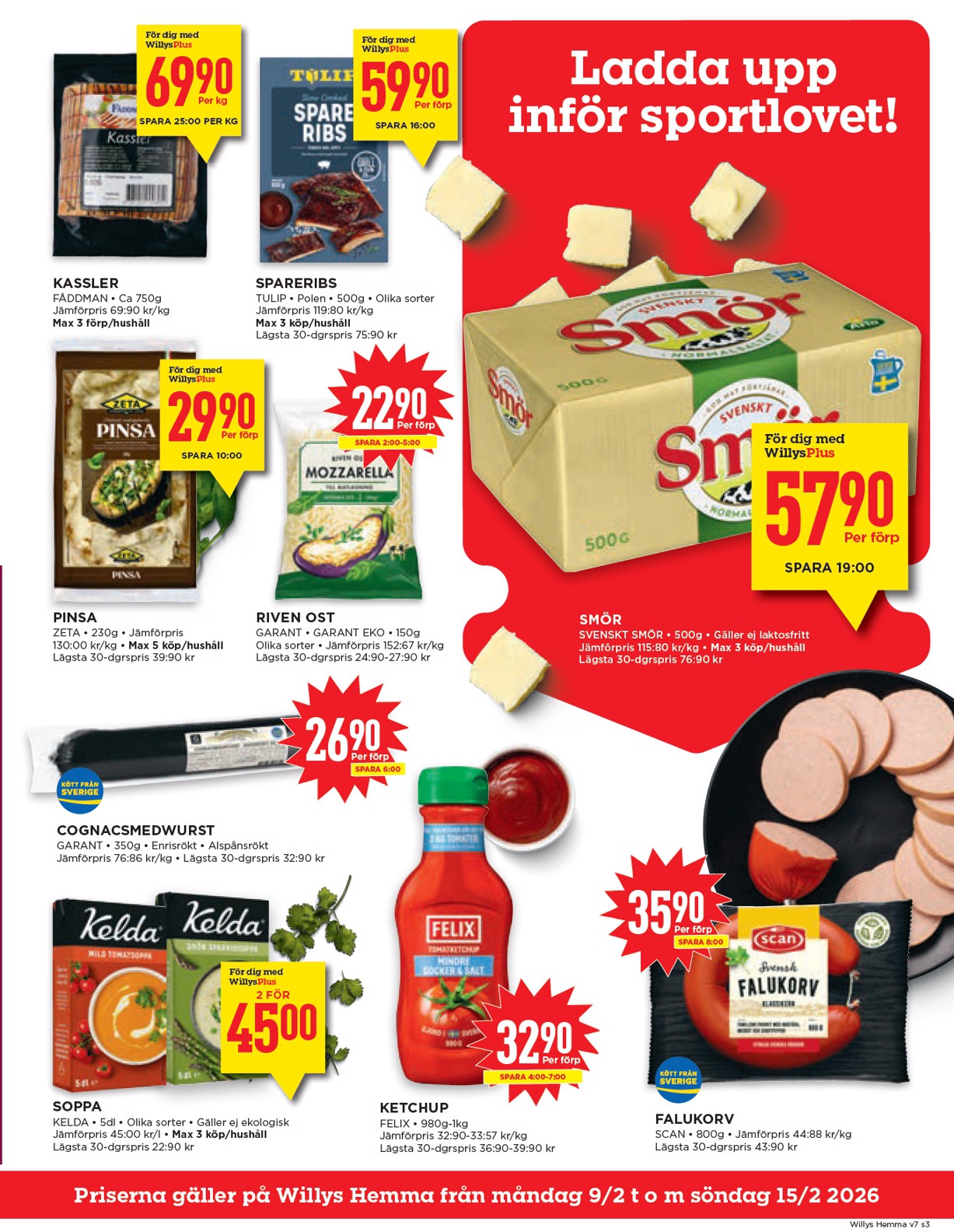 willy-s - Willy's - Hemma-reklambladet giltigt från 09/02/2026 - 15/02/2026 - page: 3