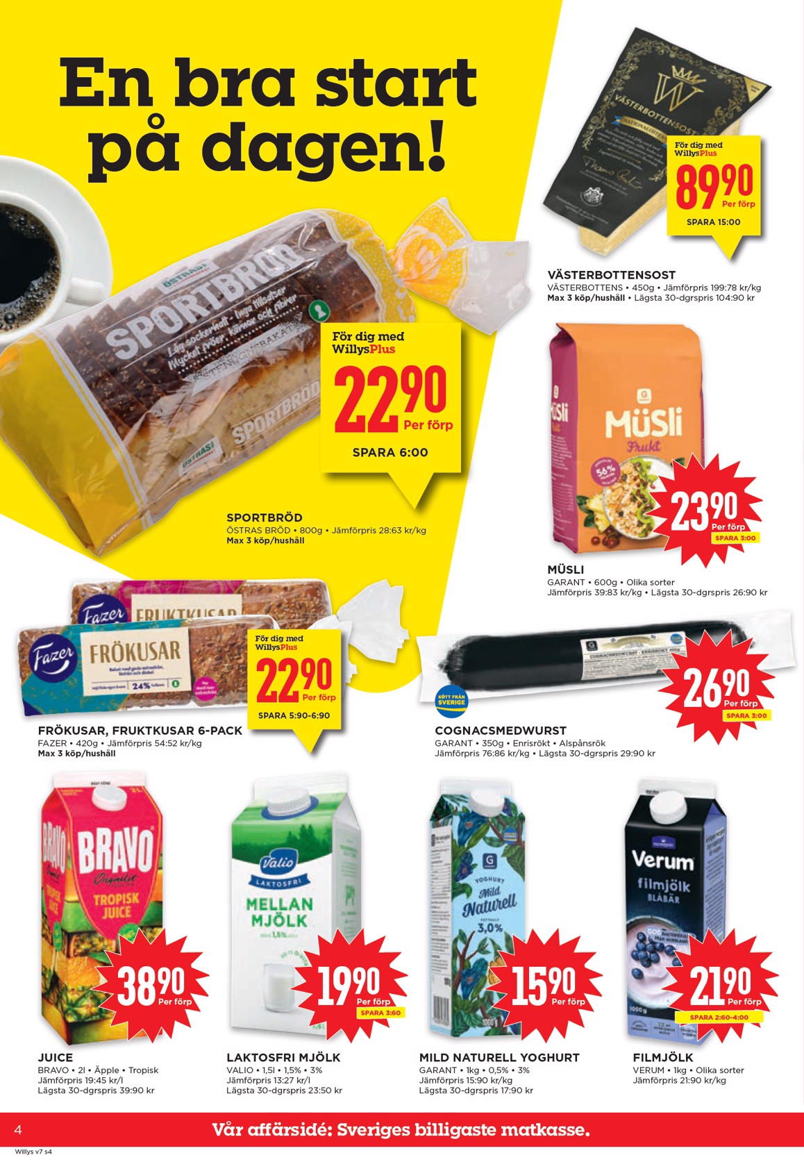 willy-s - Willy's-reklambladet giltigt från 09/02/2026 - 15/02/2026 - page: 4