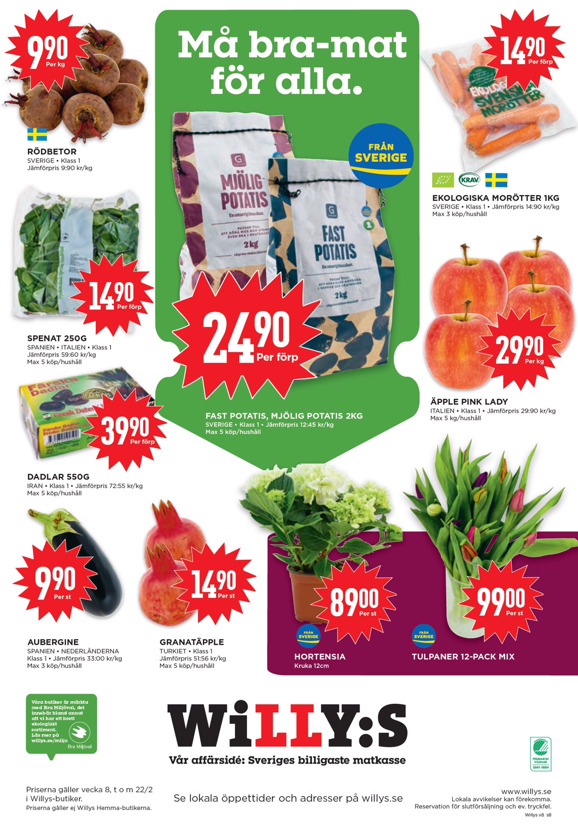 willy-s - Willy's-reklambladet giltigt från 16/02/2026 - 22/02/2026 - page: 8