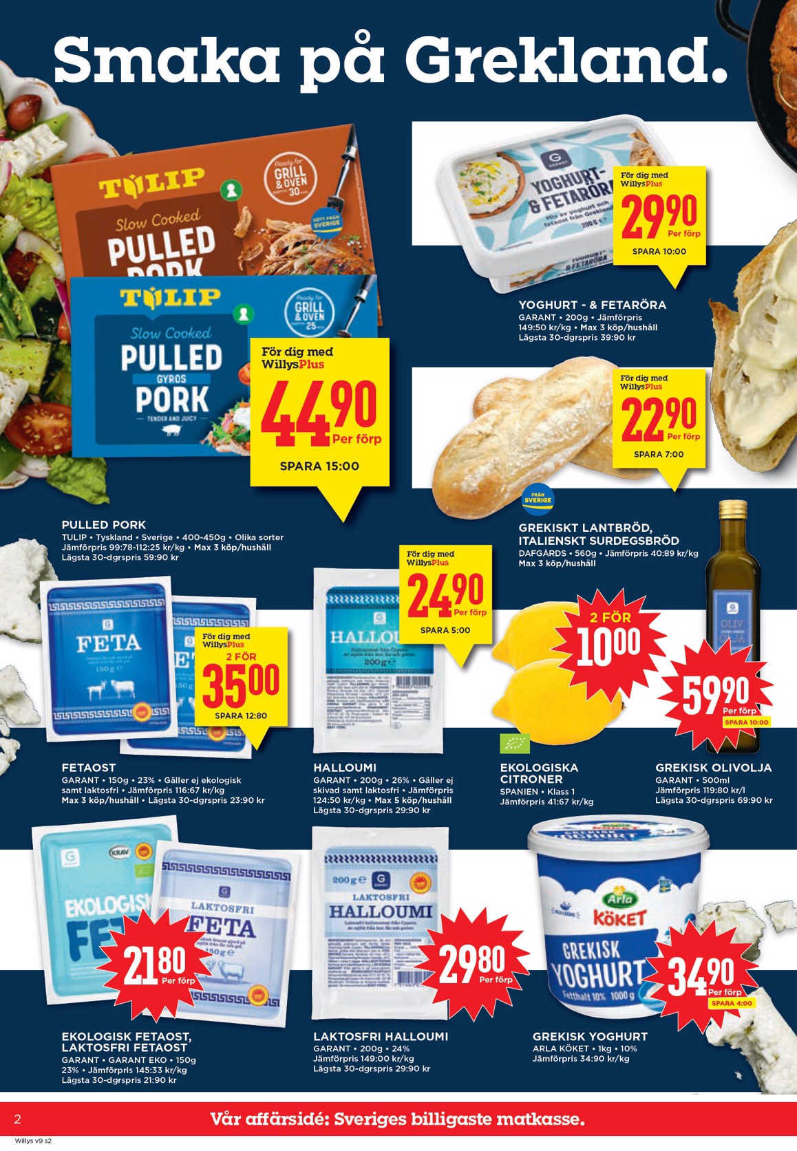 willy-s - Willy's-reklambladet giltigt från 23/02/2026 - 01/03/2026 - page: 2