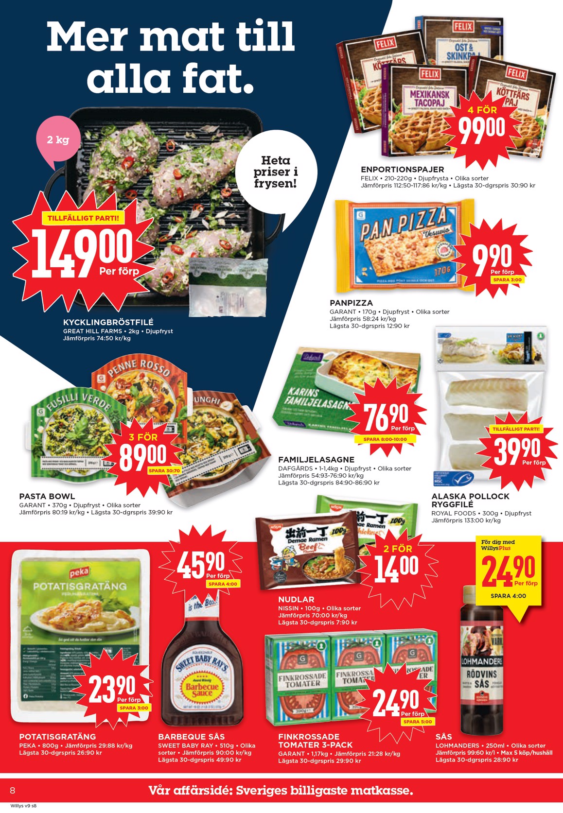 willy-s - Willy's-reklambladet giltigt från 23/02/2026 - 01/03/2026 - page: 8