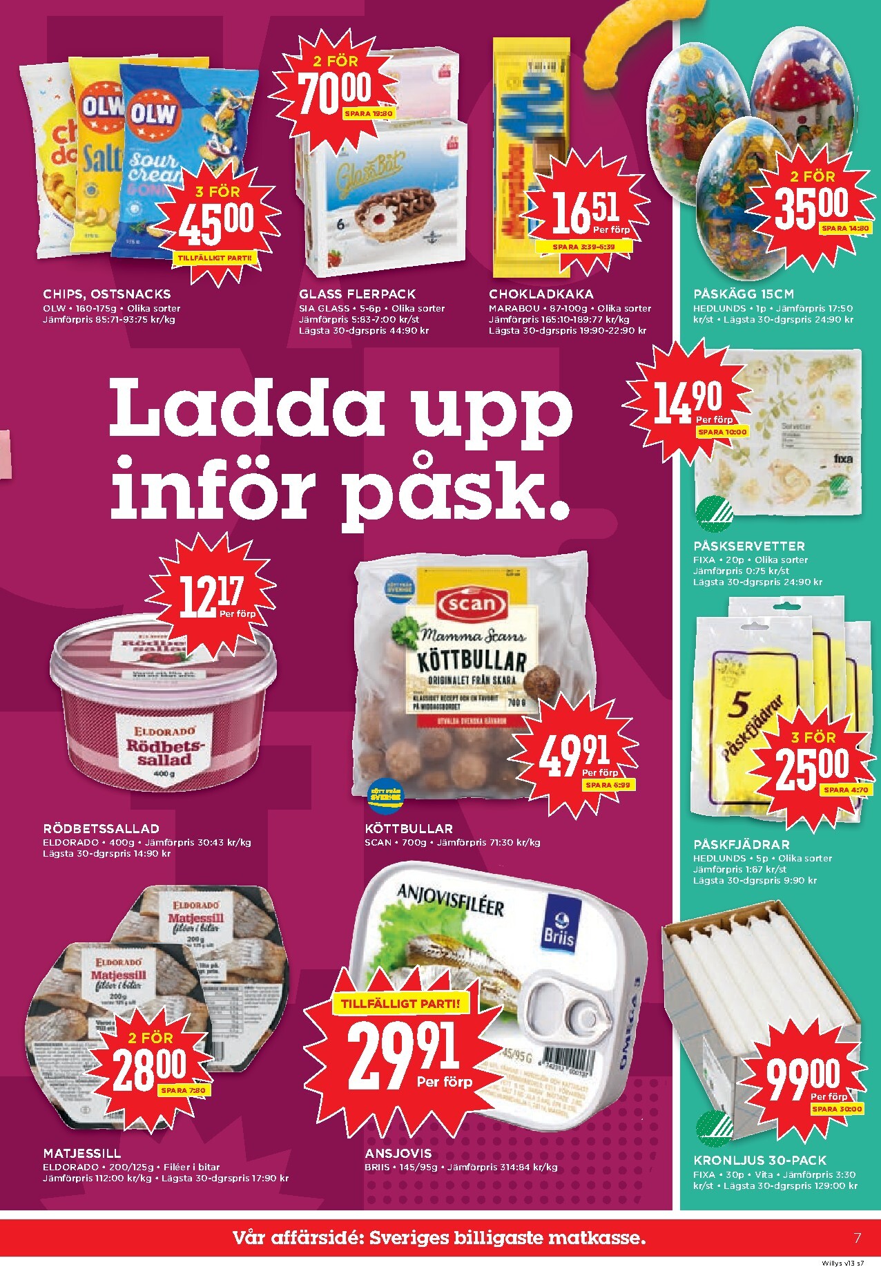 willy-s - Willy's-reklambladet giltigt från 23/03/2026 - 29/03/2026 - page: 7