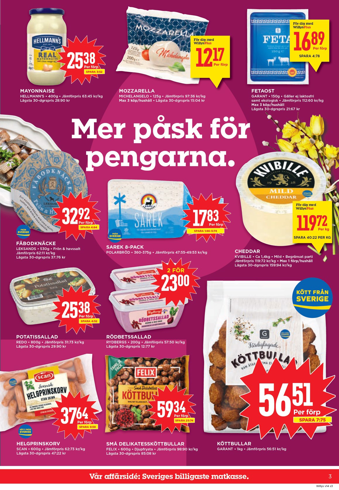 willy-s - Willy's-reklambladet giltigt från 30/03/2026 - 05/04/2026 - page: 3