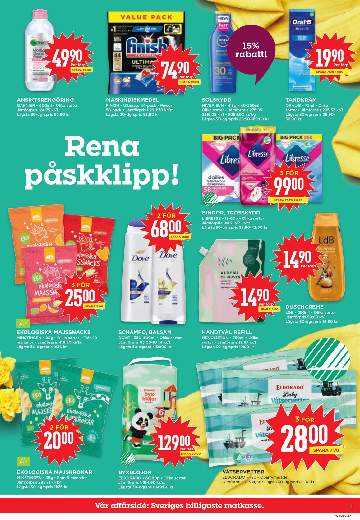 willy-s - Willy's-reklambladet giltigt från 30/03/2026 - 05/04/2026 - page: 11