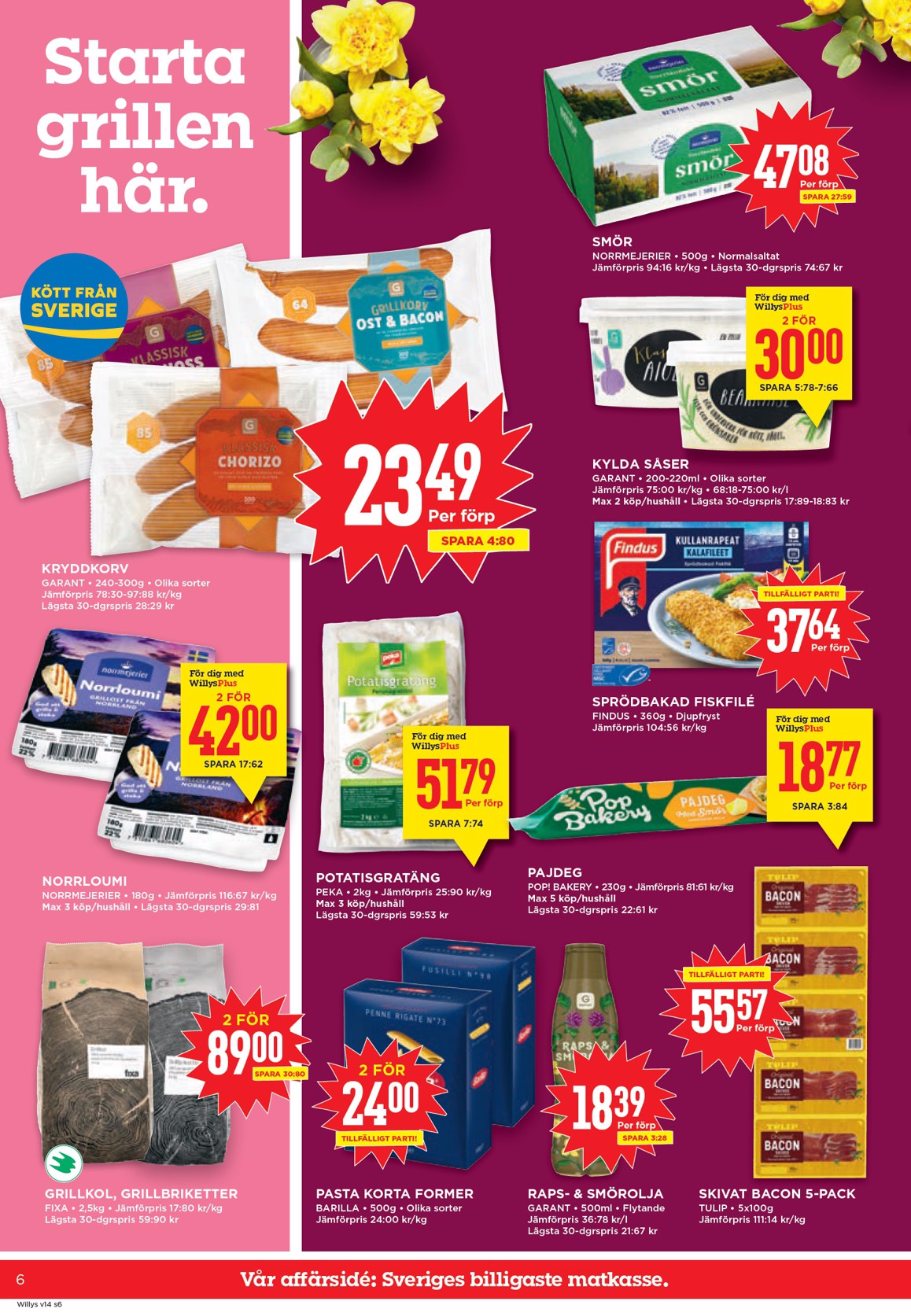 willy-s - Willy's-reklambladet giltigt från 30/03/2026 - 05/04/2026 - page: 6